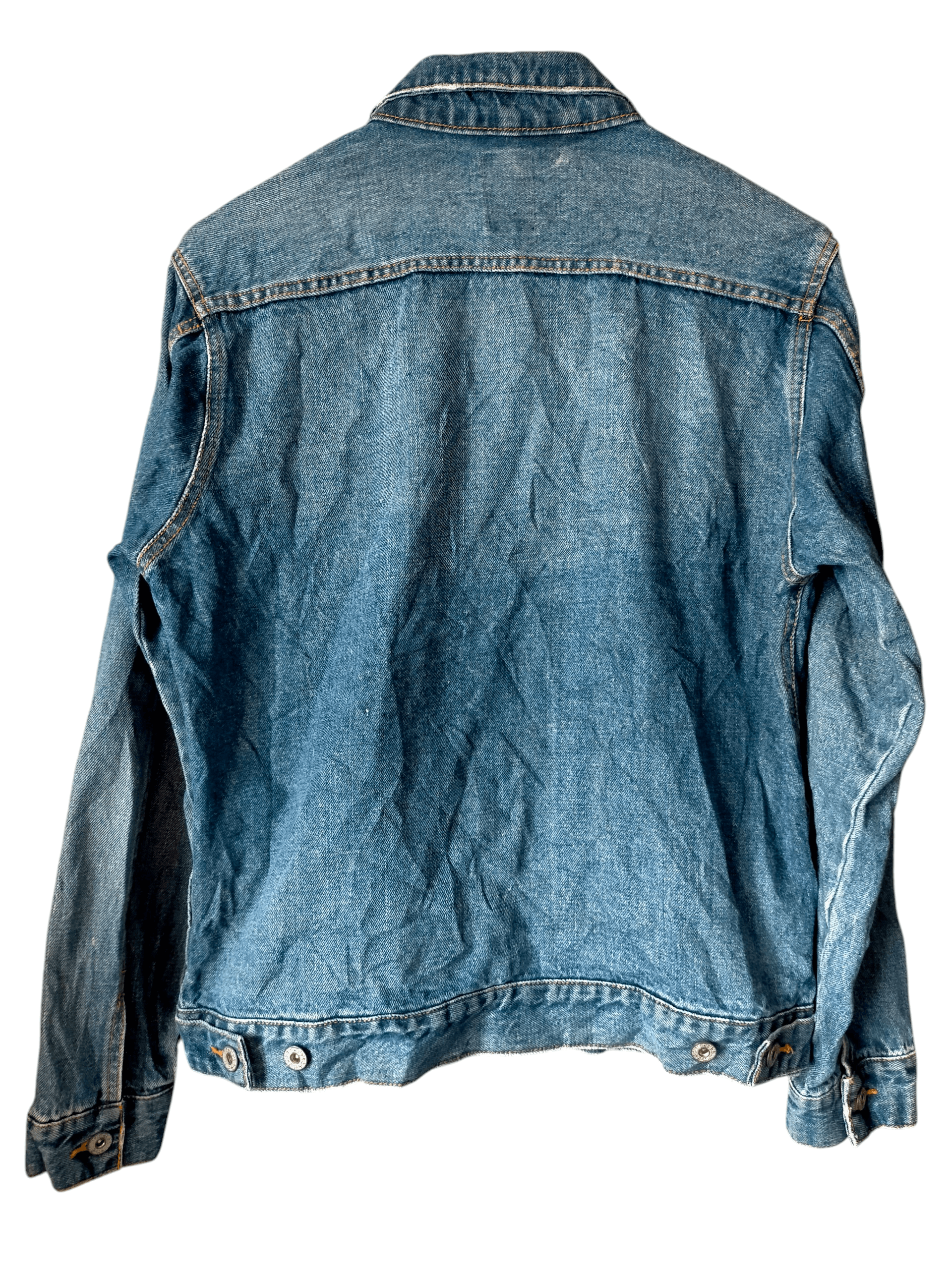 Japanese Brand Back Number Type 1 denim jacket Size US L / EU 52-54 / 3 - 2 Thumbnail
