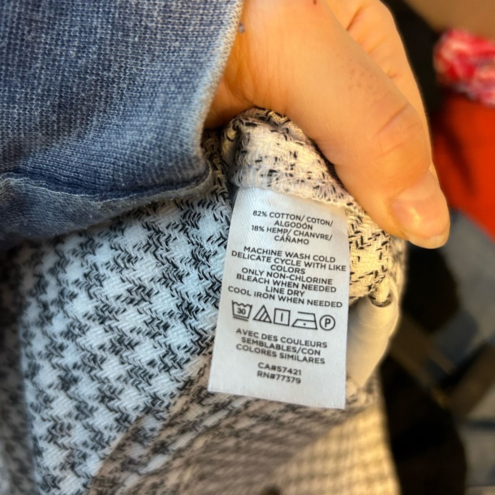 Ann Taylor Nwt Ann Taylor High Waisted Houndstooth Tweed Shorts Size 28" / US 6 / IT 42 - 4 Thumbnail