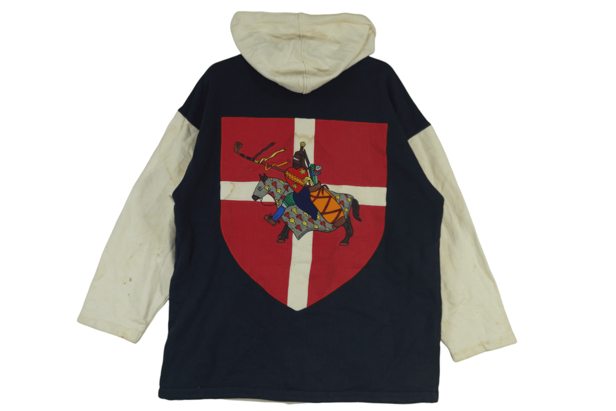 Jean Charles De Castelbajac × Vintage Vintage JC De Catelbajac Sweatshirt Half Zipper Size US M / EU 48-50 / 2 - 6 Thumbnail