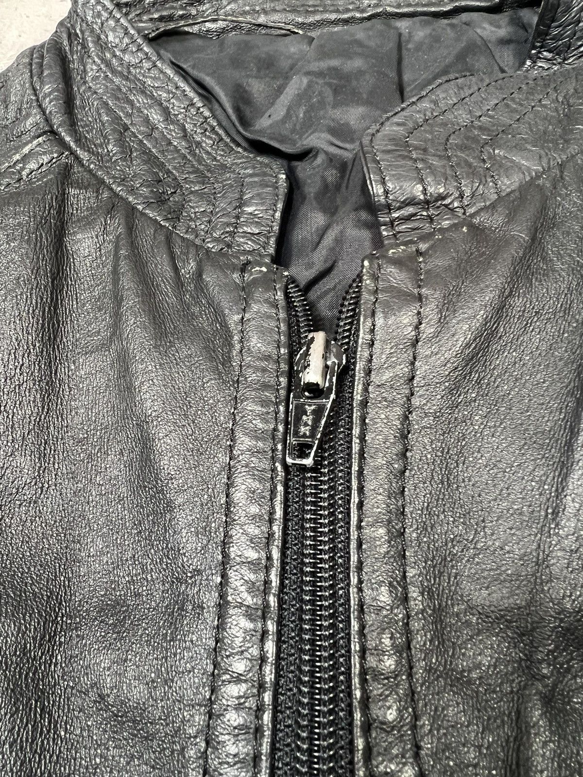 Vintage Vintage Y2k Leather Jacket Size US M / EU 48-50 / 2 - 5 Thumbnail