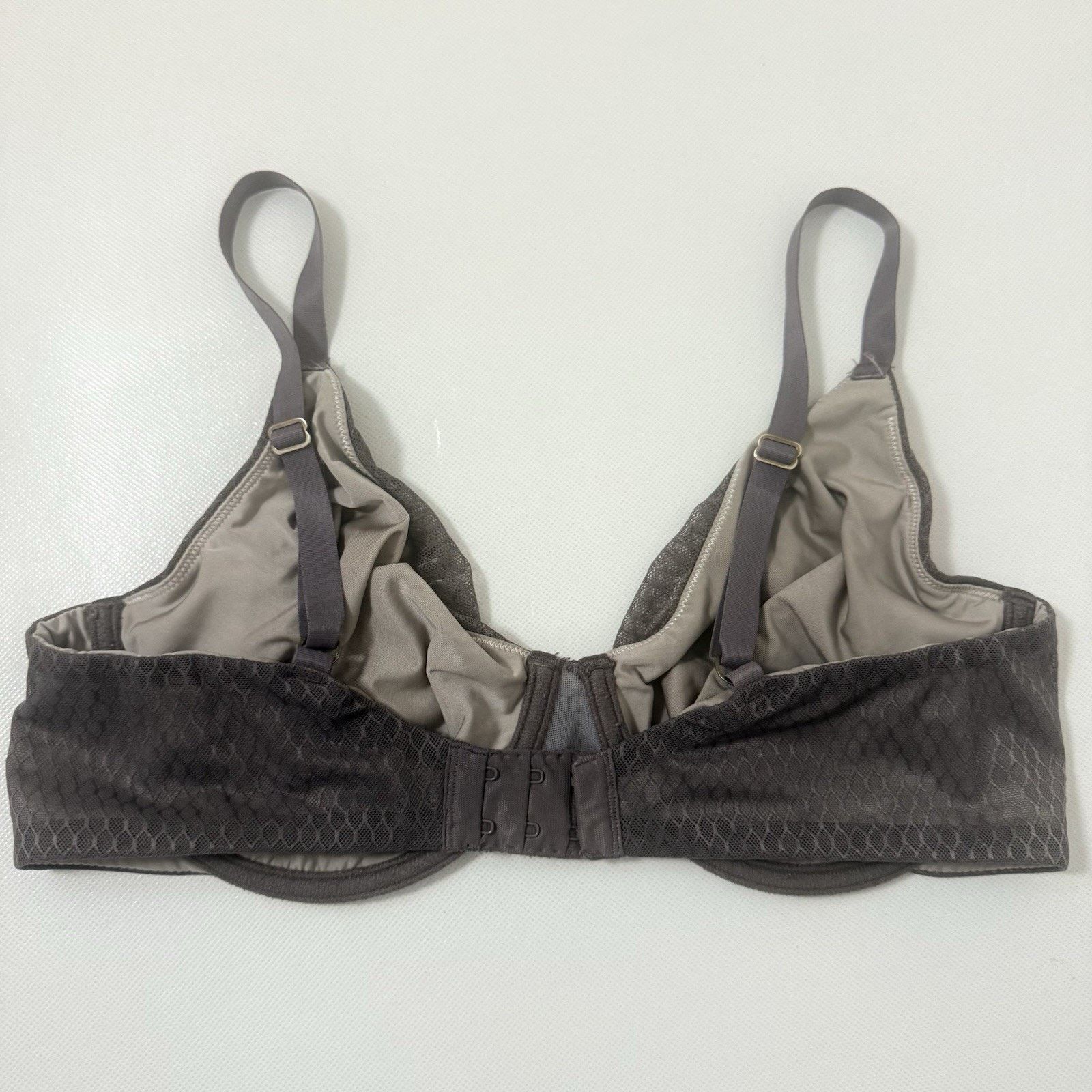 Other Natori Gray Plum Paradox Unlined Underwire Bra Size 34DD Size ONE SIZE - 3 Thumbnail