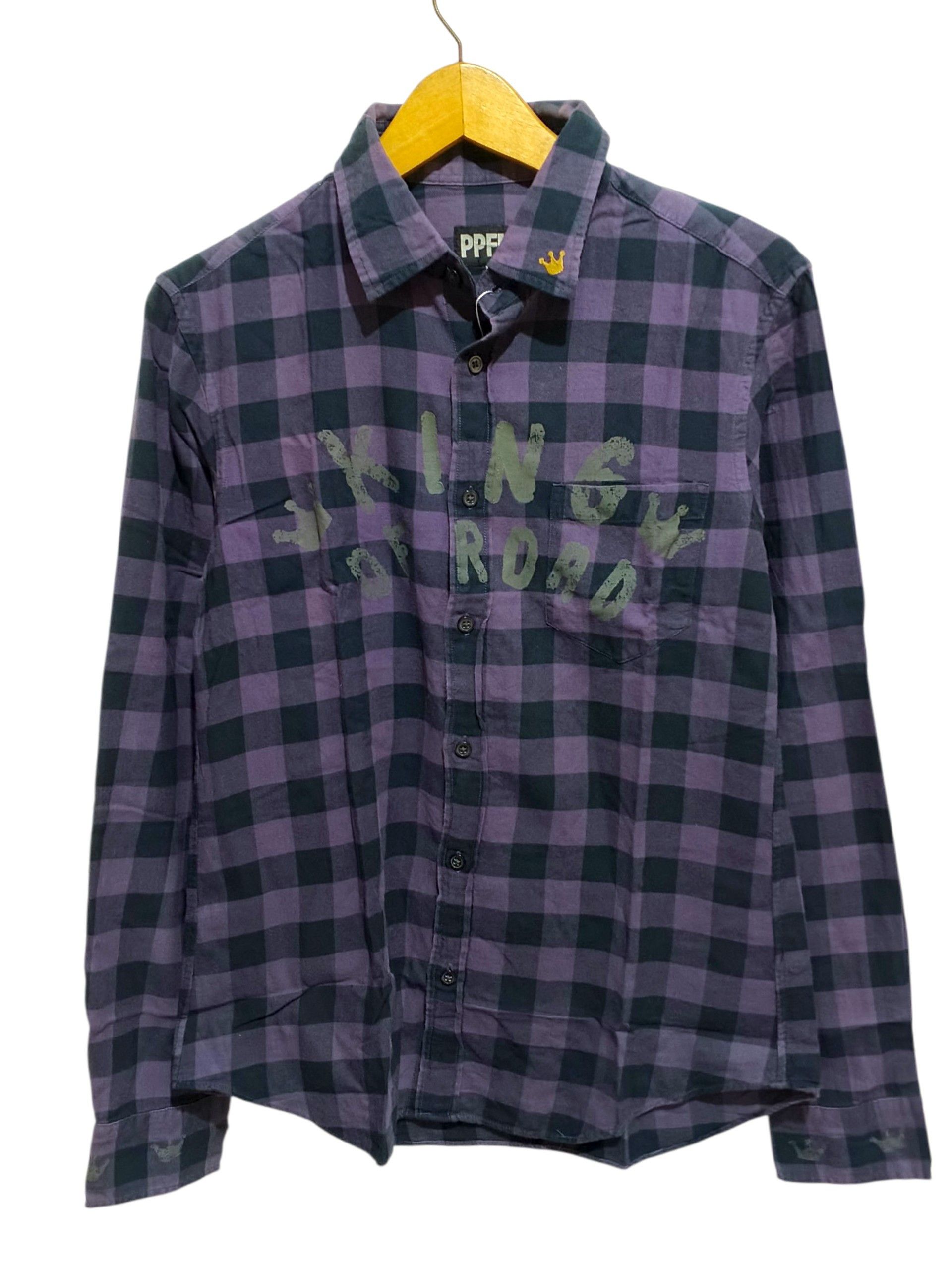 Japanese Brand PPFM BUTTON SHIRT Size XS / US 0-2 / IT 36-38 - 1 Thumbnail