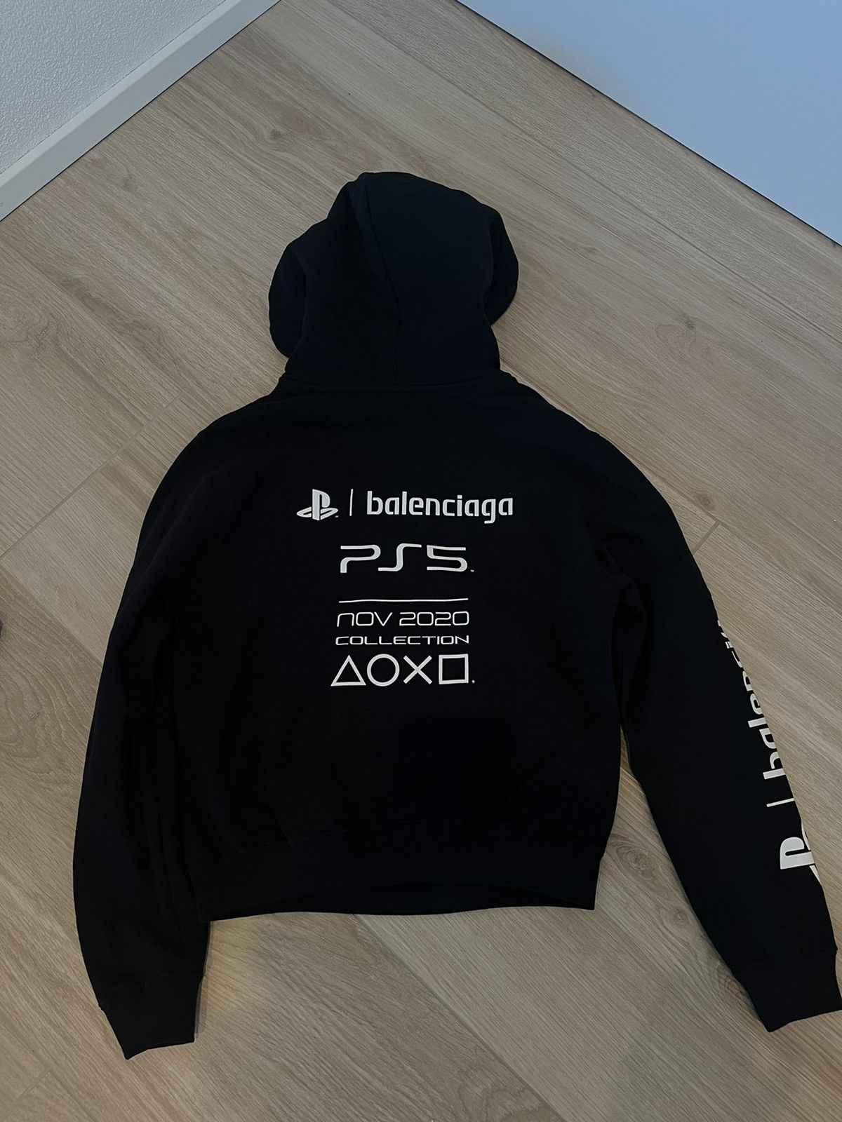 Balenciaga Playstation PS5 Fitted Hoodie