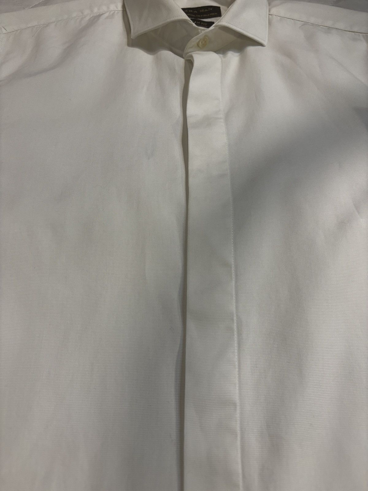 Zara White dress Shirt.mt1019 Size US XXS / EU 40 - 5 Thumbnail