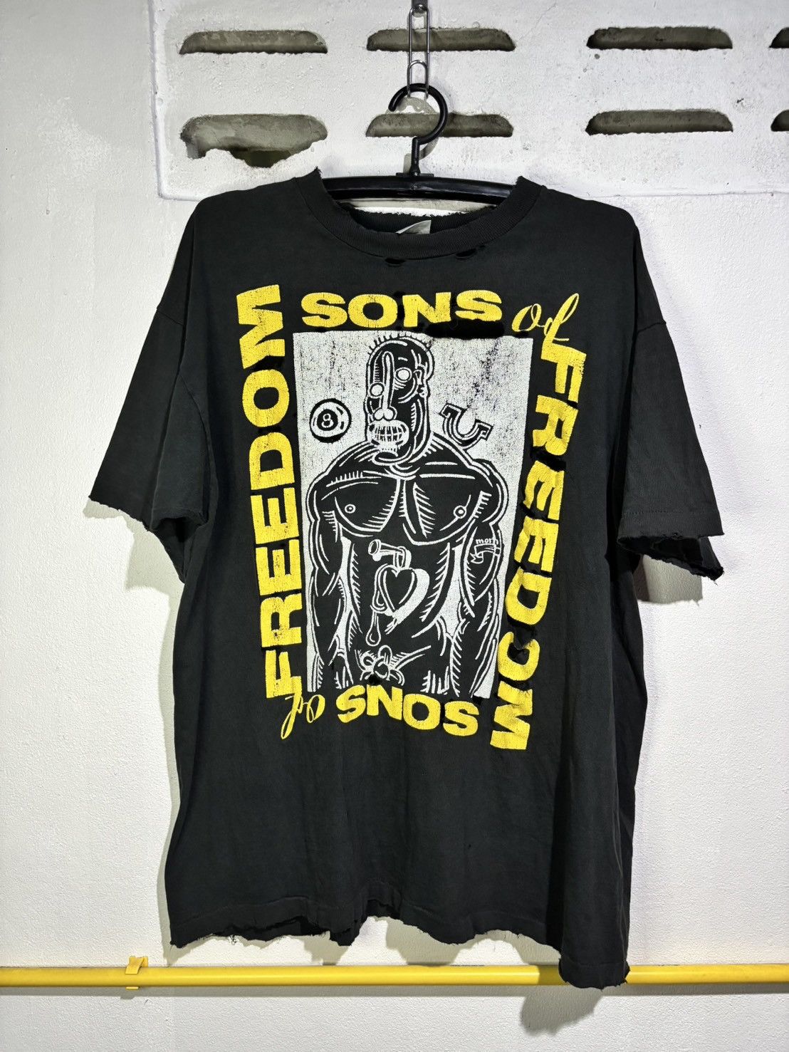 Band Tees Vintage Sons Of Freedom Size US XL / EU 56 / 4 - 1 Thumbnail
