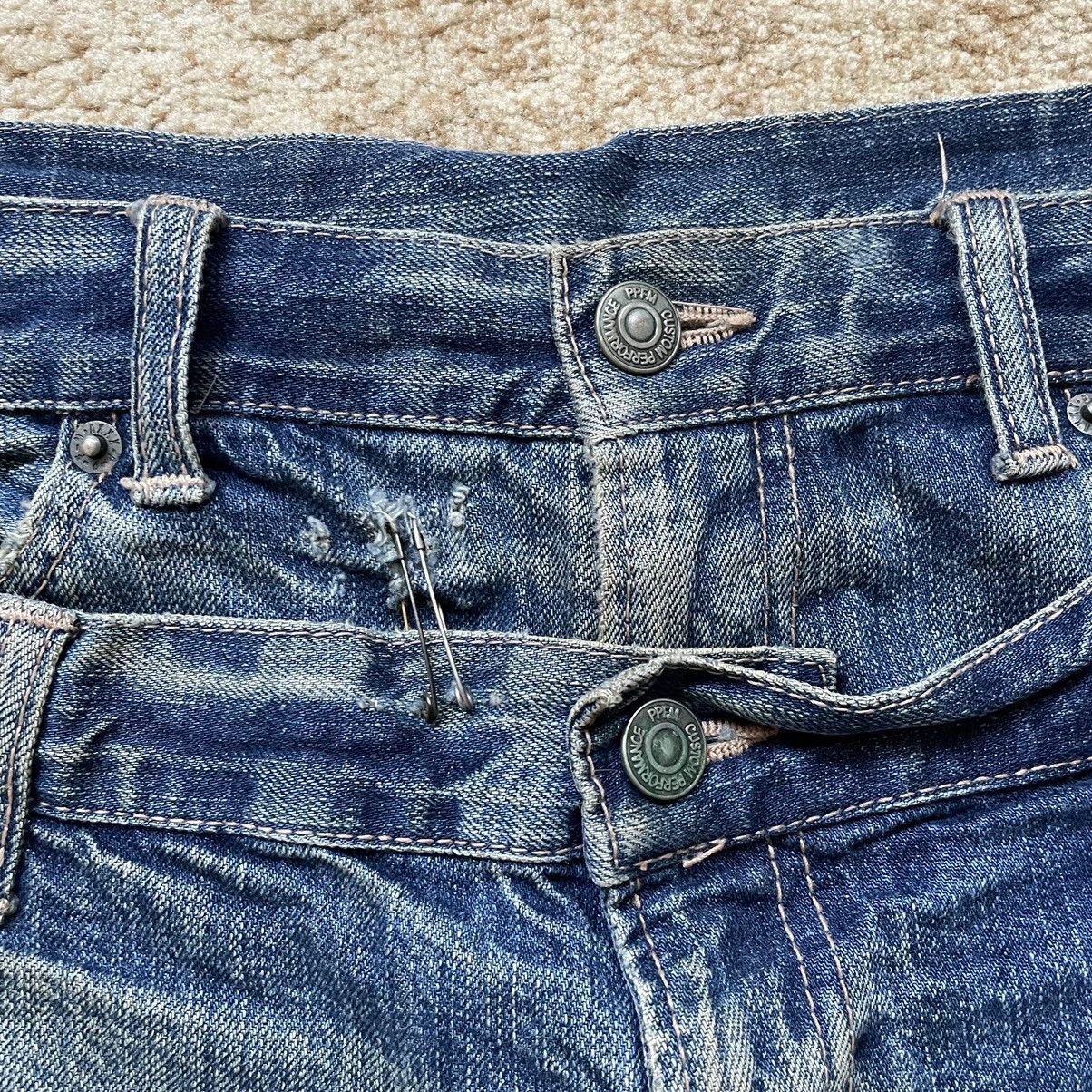 Japanese Brand × PPFM × Vintage PPFM DOUBLE WAIST RARE JEANS Size US 34 / EU 50 - 6 Thumbnail