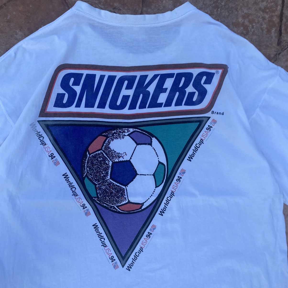 Vintage Thrashed Vintage 90s Sneakers World Cup ERD GRUNGE OVERSIZED Size US XXL / EU 58 / 5 - 3 Thumbnail