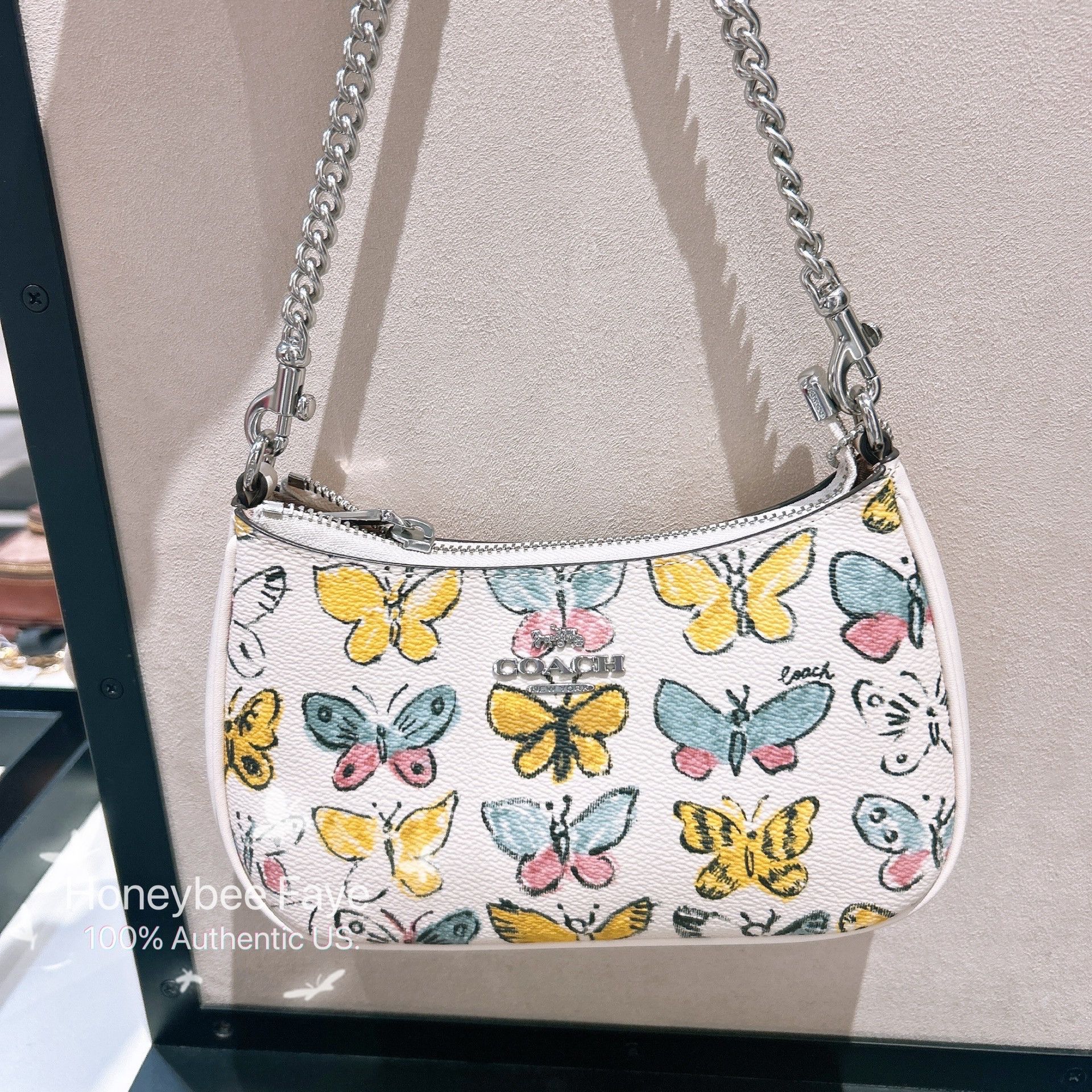Coach Teri Mini Crossbody Bag With Butterfly Print CAJ94 Size ONE SIZE - 1 Thumbnail