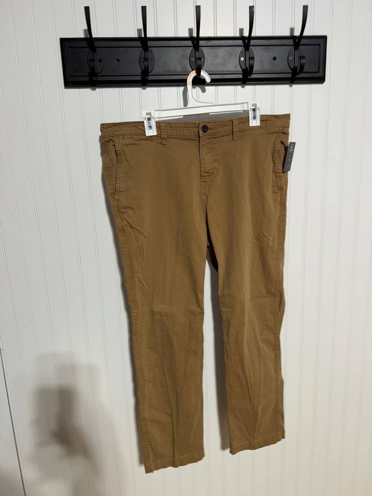 George George Slim Fit Khaki Pants Size 38x30 Size US 38 / EU 54 - 1 Thumbnail