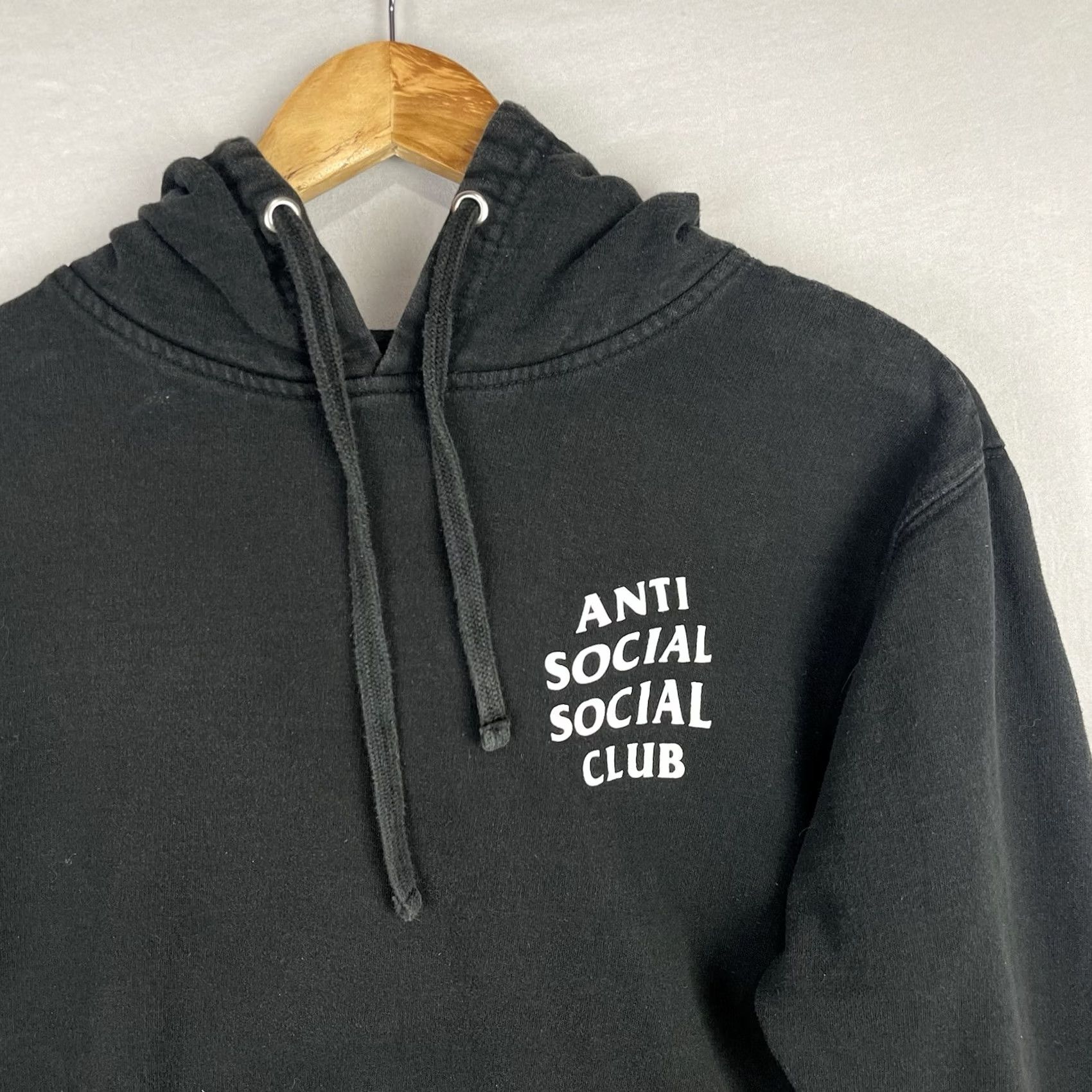 Anti Social Social Club VINTAGE Anti Social Social Club Hoodie Mens Small Black Sweatshirt Streetwear ASSC Size US S / EU 44-46 / 1 - 2 Thumbnail