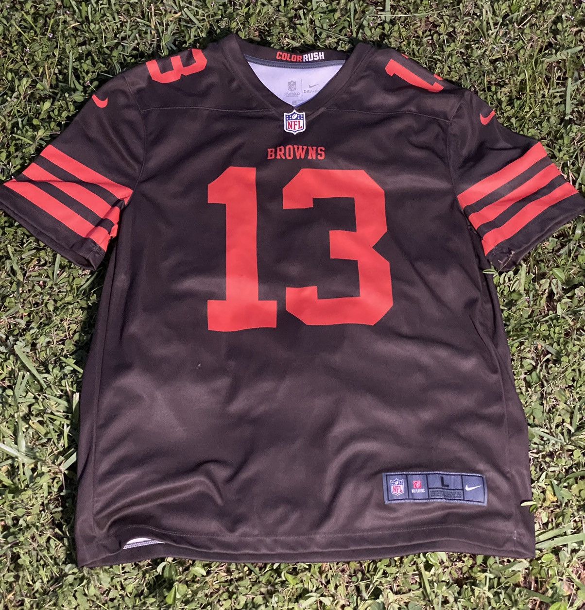 odell beckham color rush jersey