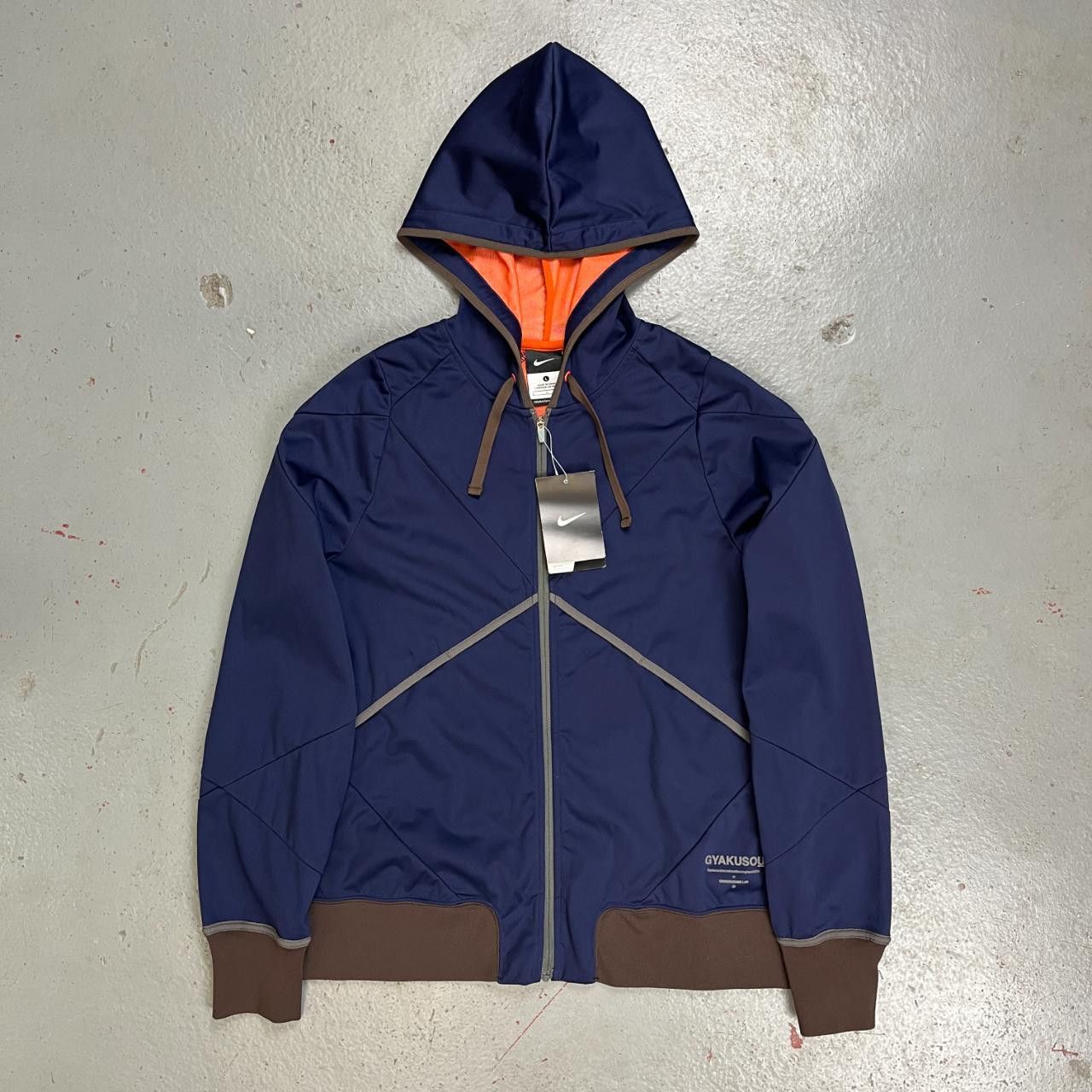 GYAKUSOU NIKE UNDERCOVER ジップパーカー　L NIKE GYAKUSOU UNDERCOVER RUNNING JACKET MENS SIZE LARGE L NIKELAB