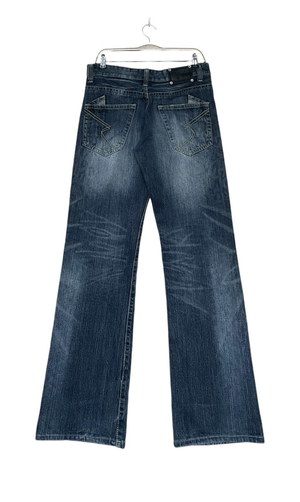 Japanese Brand × semanticdesign Vintage Japanese Brand Semantic Design Jeans 2000s Size US 33 - 2 Thumbnail