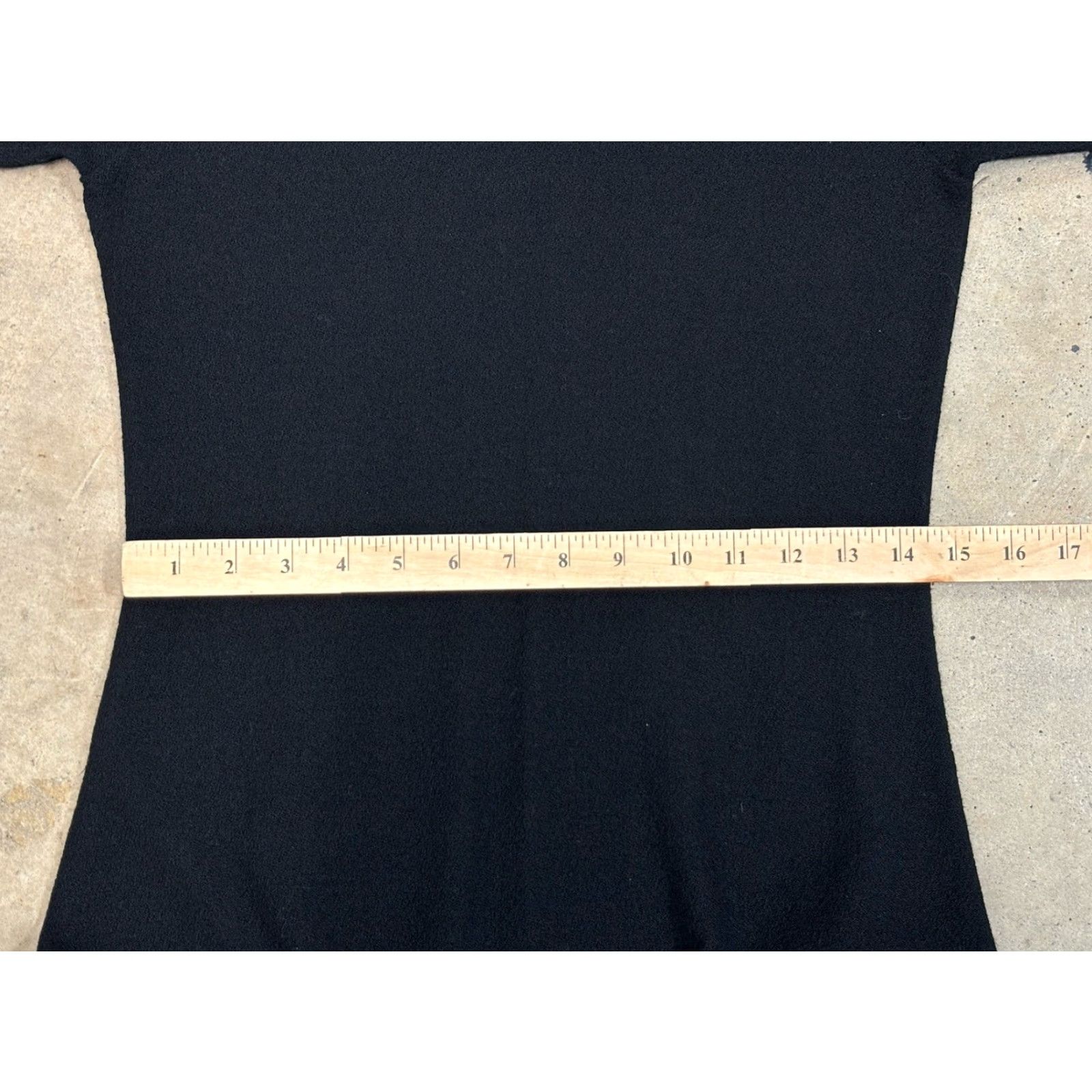 Eileen Fisher Eileen Fisher Midi Dress Women’s PP Petite A-Line 100% Wool Black Minimalist Size XXS / US 00 / IT 34 - 7 Thumbnail