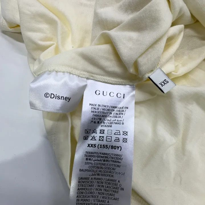 Gucci Gucci x Disney Logo Print T-Shirt-2507 Size XXS / US 00 / IT 34 - 3 Thumbnail