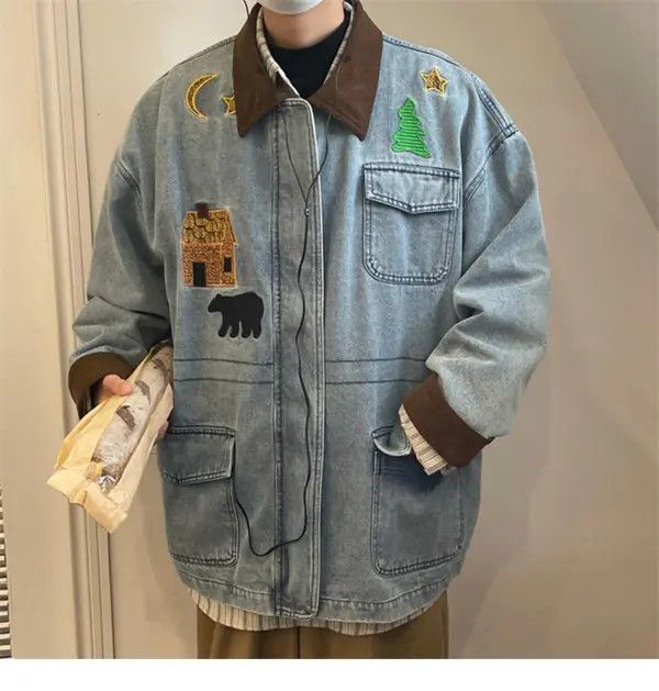 Vintage Vintage harajuku style bomber jacket Size US L / EU 52-54 / 3 - 5 Thumbnail
