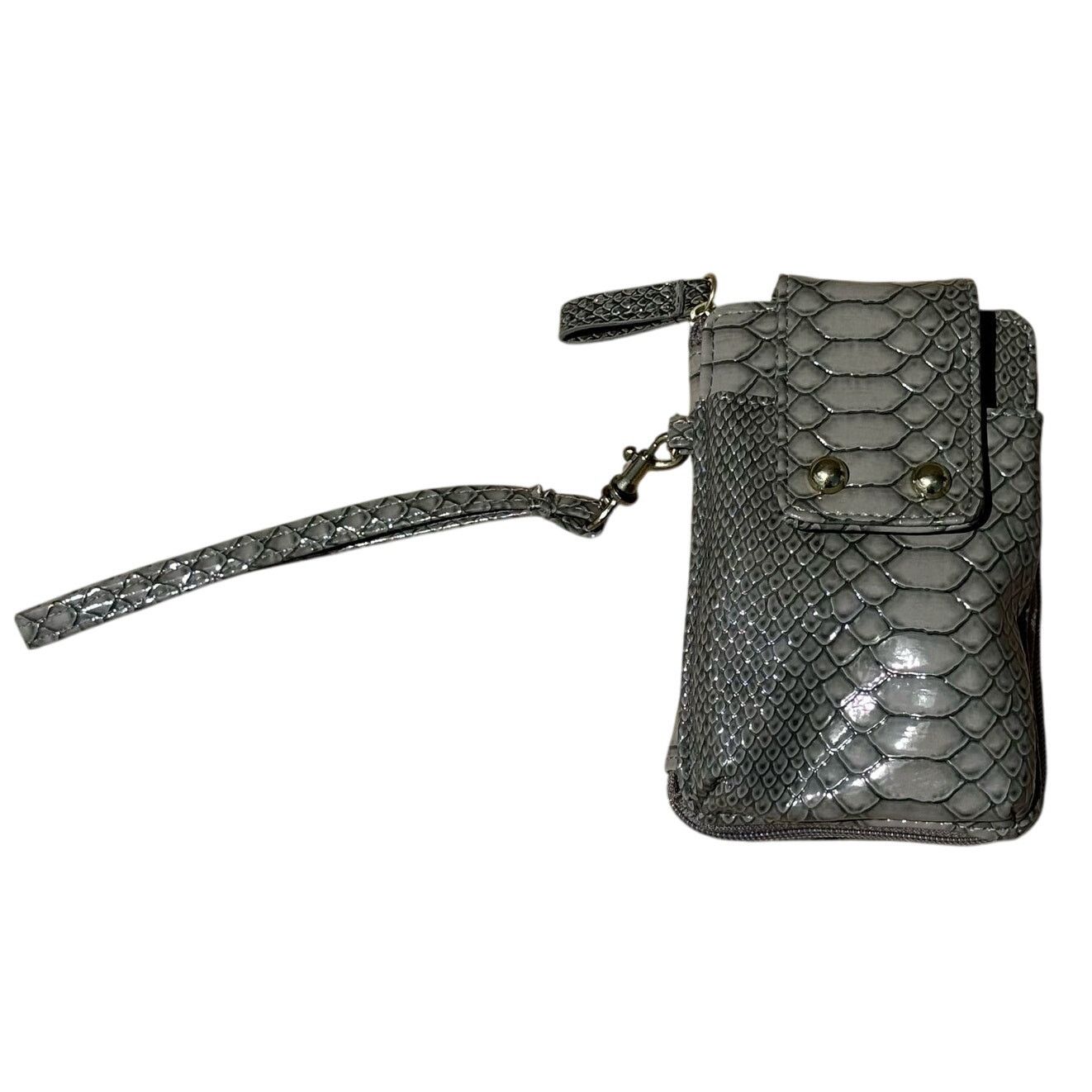 Other Y2K Gray Faux Snakeskin Wallet Size ONE SIZE - 3 Thumbnail