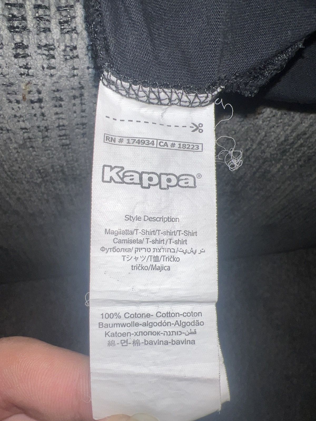 Kappa Kappa Logo Tee Size US XL / EU 56 / 4 - 8 Thumbnail