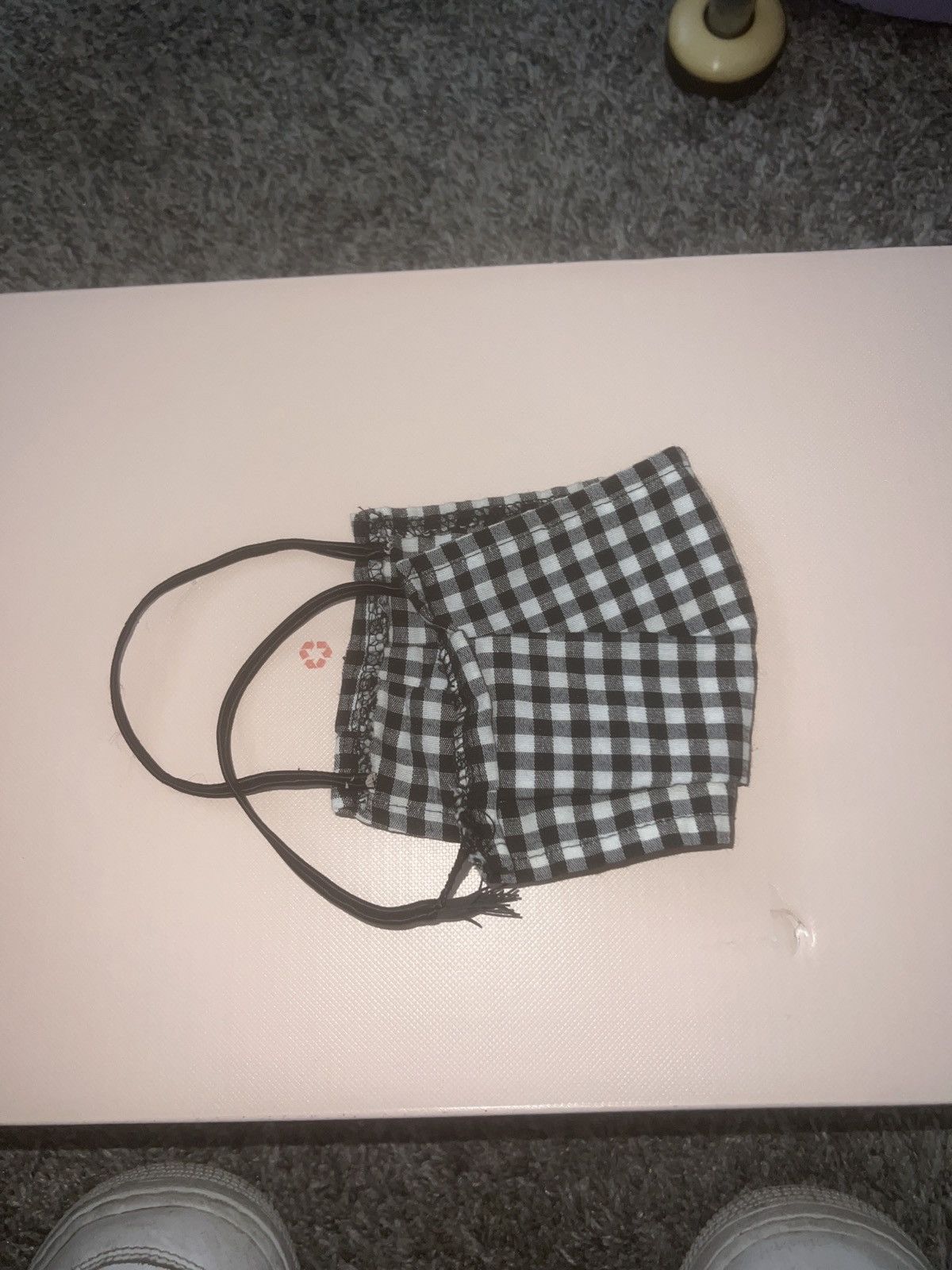 Hypebeast Plaid Face Mask Size ONE SIZE - 3 Thumbnail