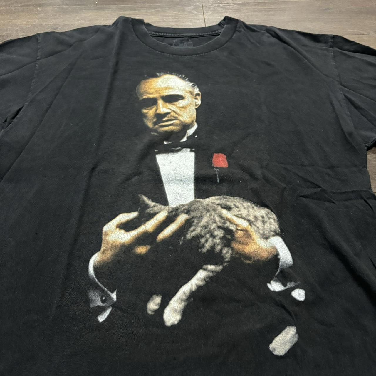 Designer The Godfather Keep Your Friends Close T Shirt XL 00s RARE Size US XL / EU 56 / 4 - 1 Thumbnail