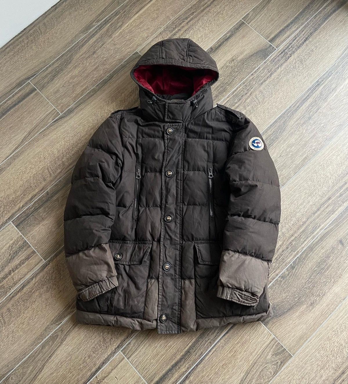 Napapijri × Vintage Vintage Napapijri Puffer parkas jacket mens very rare Size US XL / EU 56 / 4 - 4 Thumbnail
