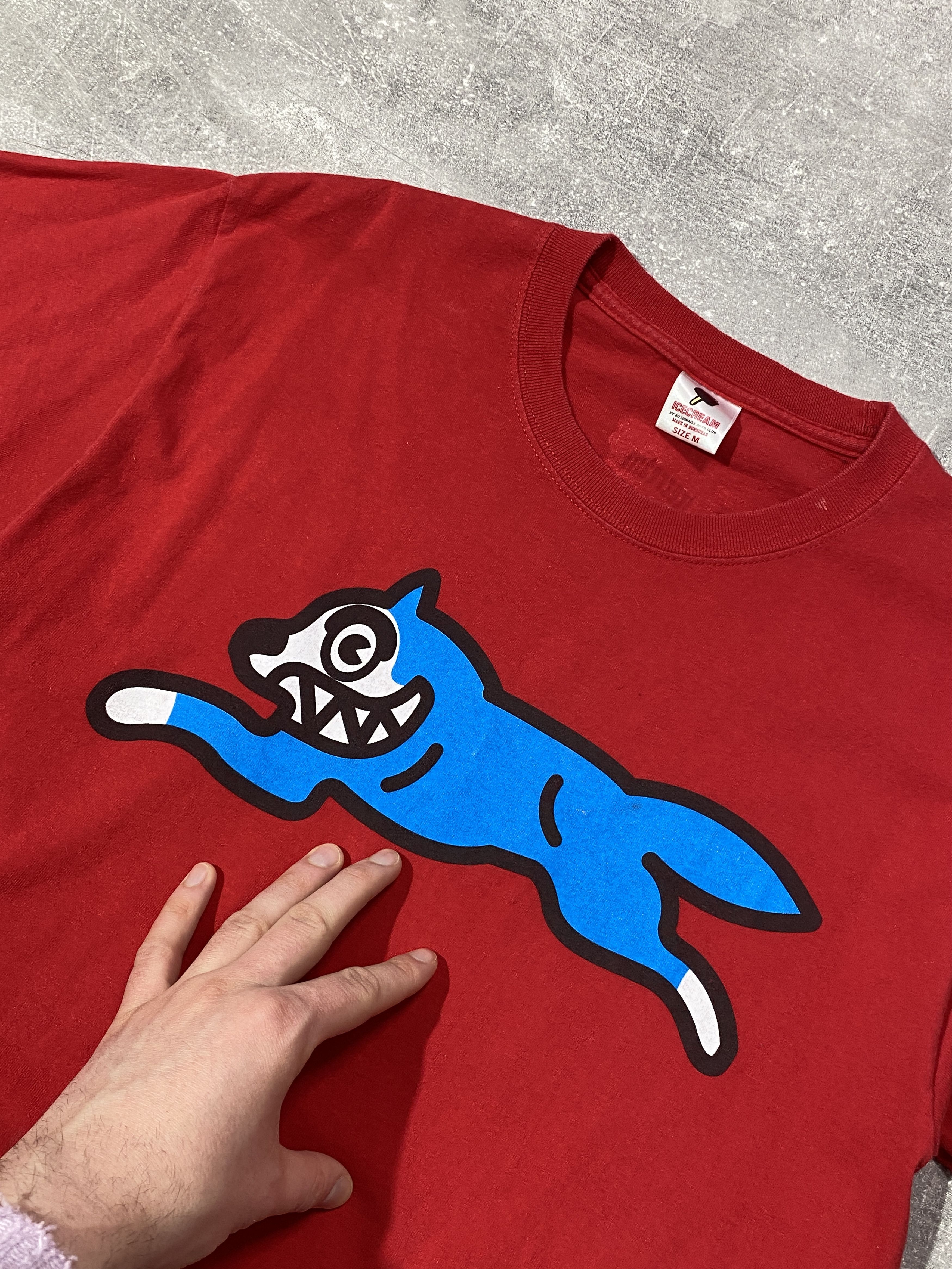 Icecream Vintage Y2K Icecream Blue Fox Big Logo T-shirt Size US M / EU 48-50 / 2 - 7 Thumbnail