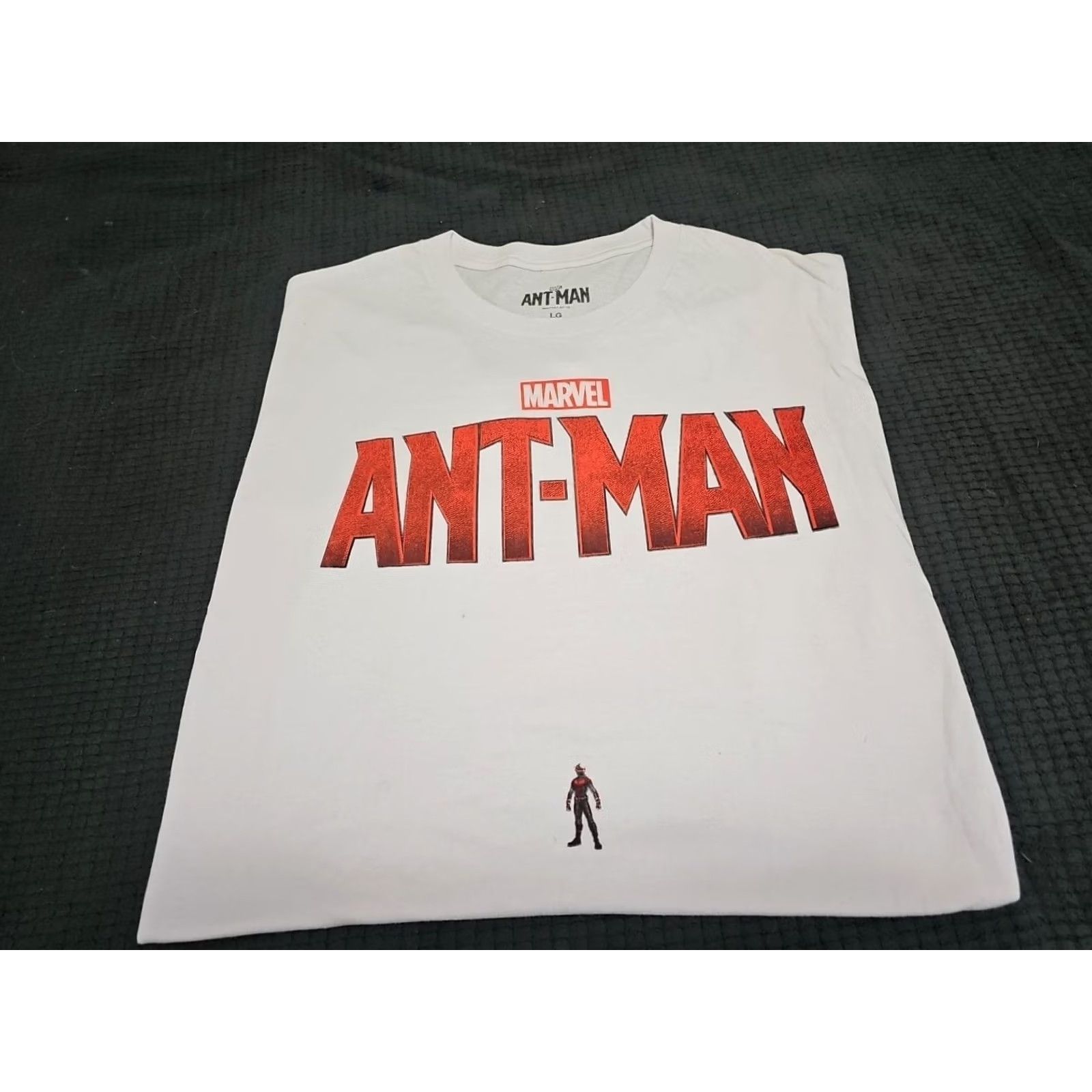 Vintage Mad Engine Ant-Man Logo T-Shirt Marvel White Crew Neck Short Sleeve L Adult Regular XS? (Note: original size L) Size US L / EU 52-54 / 3 - 2 Thumbnail