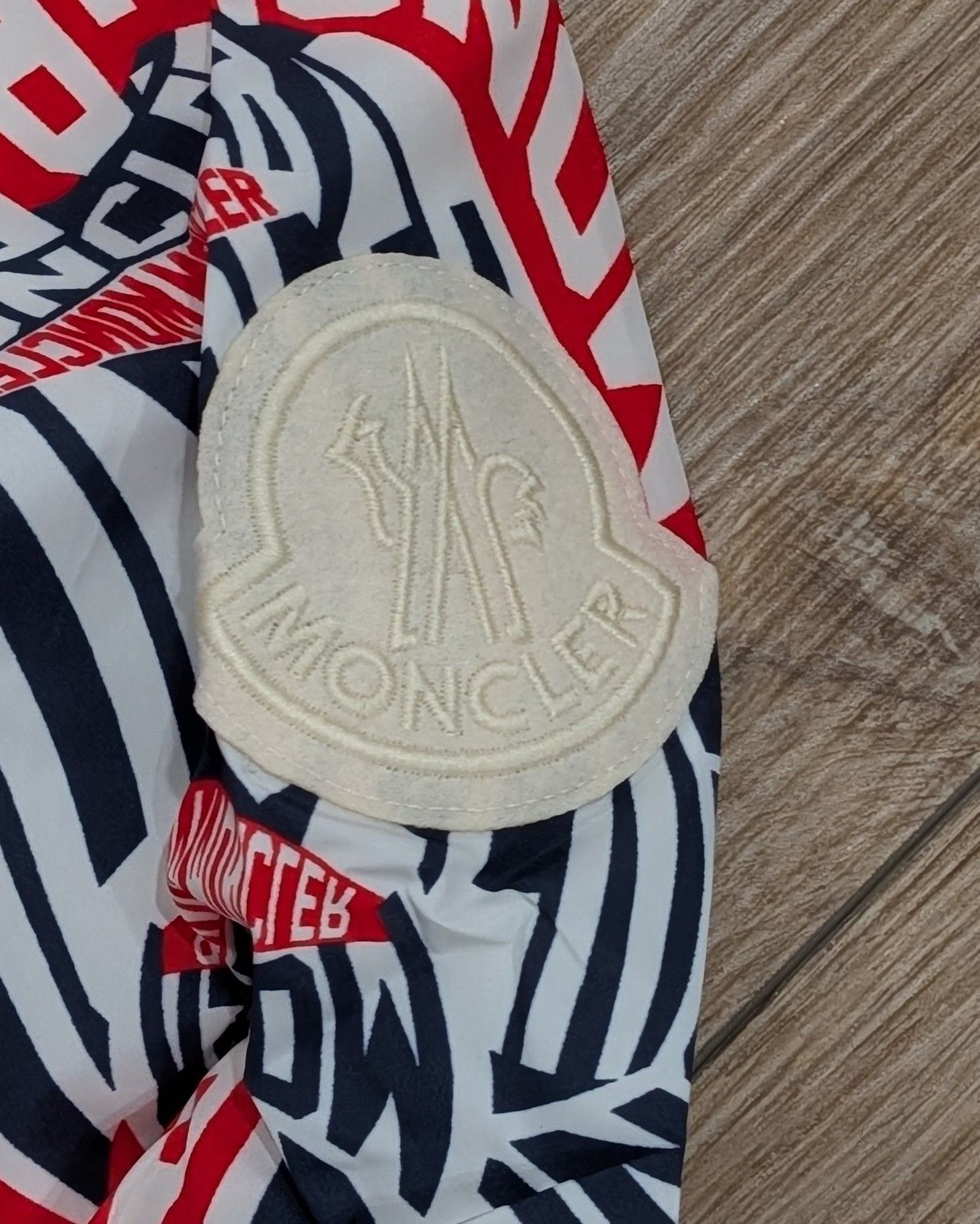 Moncler MONCLER "Ornain" Windbreaker Jacket Navy/Red/White 5 - 2XL Size US XXL / EU 58 / 5 - 4 Thumbnail