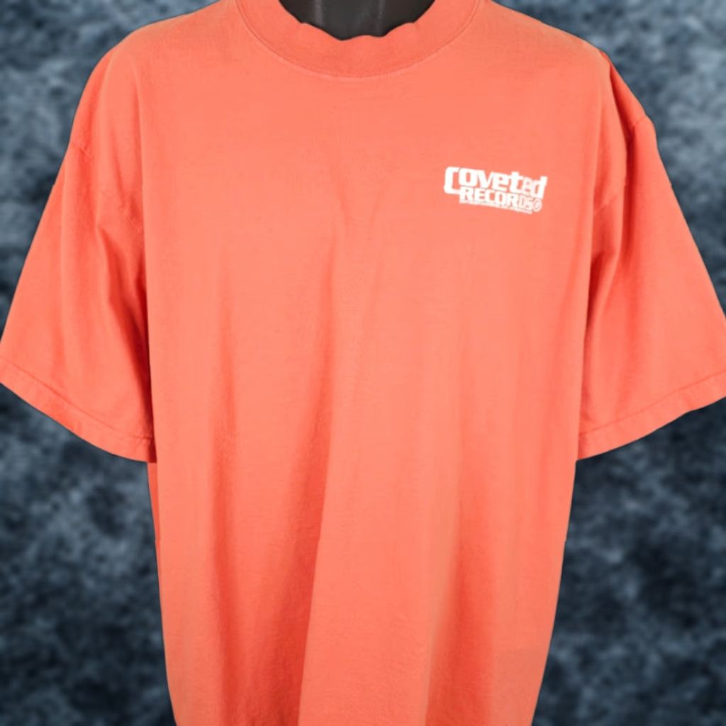 Vintage VINTAGE Coveted Records T Shirt Mens XL Oranges Las Vegas MADE IN USA Size US XL / EU 56 / 4 - 1 Thumbnail