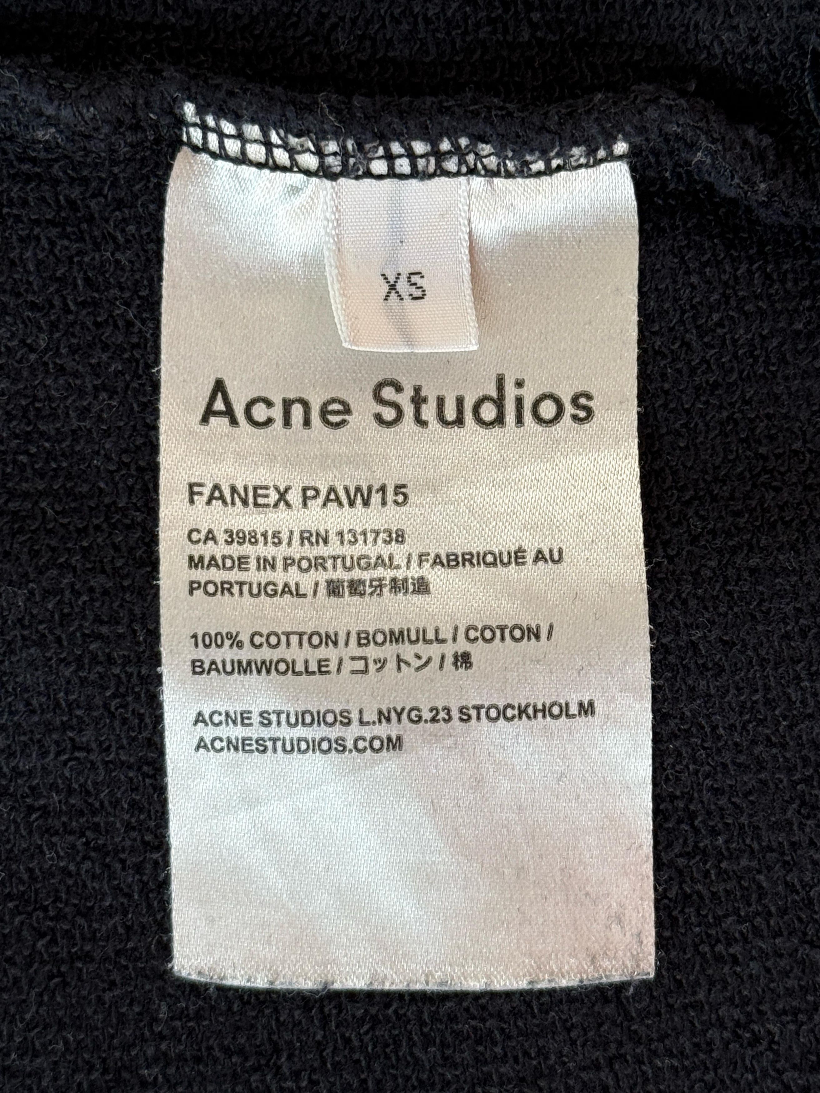 Acne Studios Acne Studios Fanex PAW 15 Zips Oversized Hoodie Size US M / EU 48-50 / 2 - 6 Thumbnail