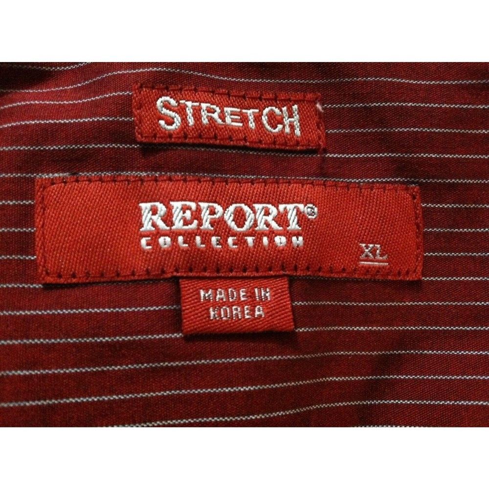 Report Collection REPORT COLLECTION MENS NEW 61%COTTON29%NYLON CASUAL SHIRT XL Size US XL / EU 56 / 4 - 6 Thumbnail