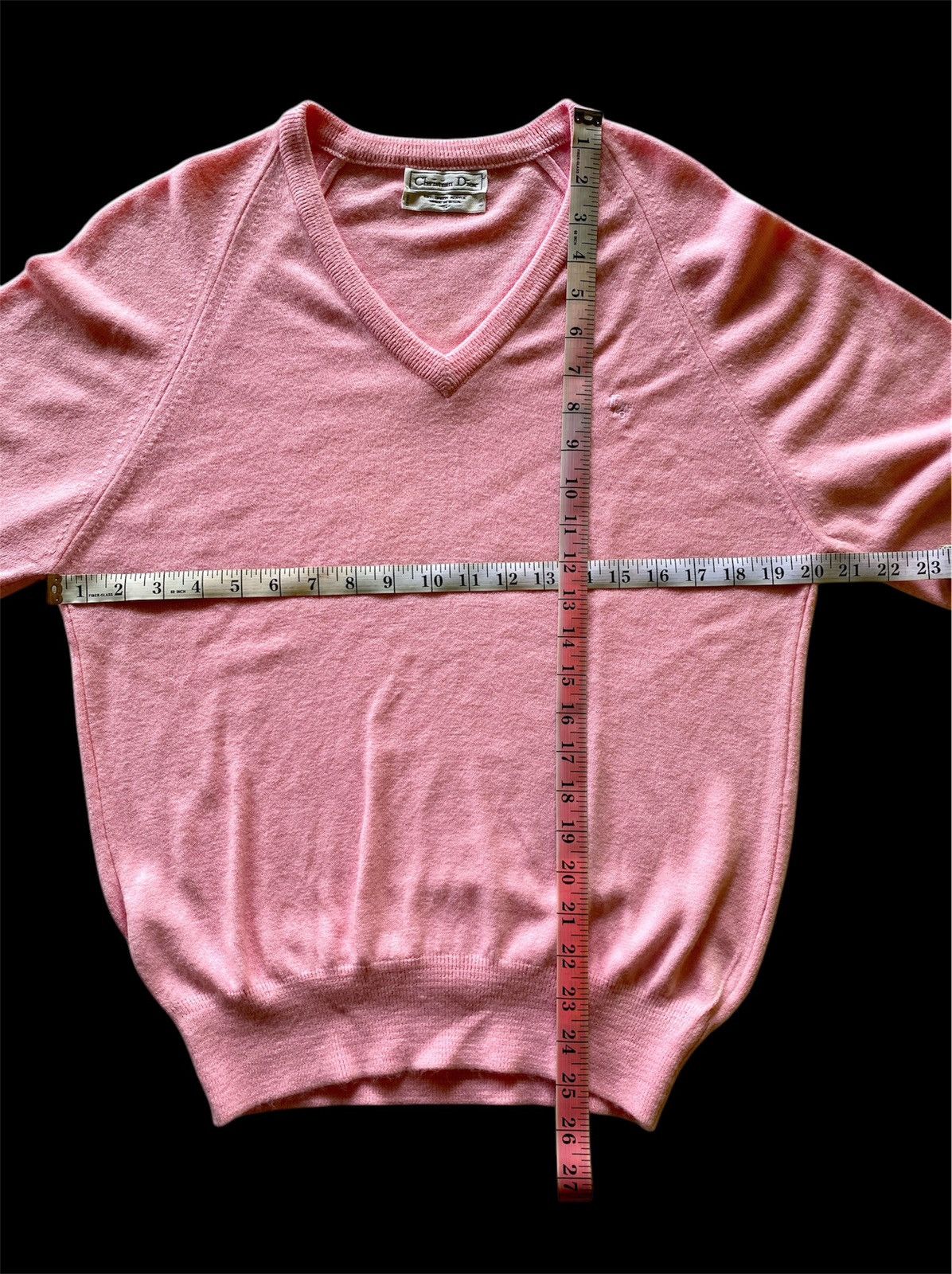 Christian Dior Monsieur Vintage Christian Dior Vneck Knitwear Size US S / EU 44-46 / 1 - 6 Thumbnail