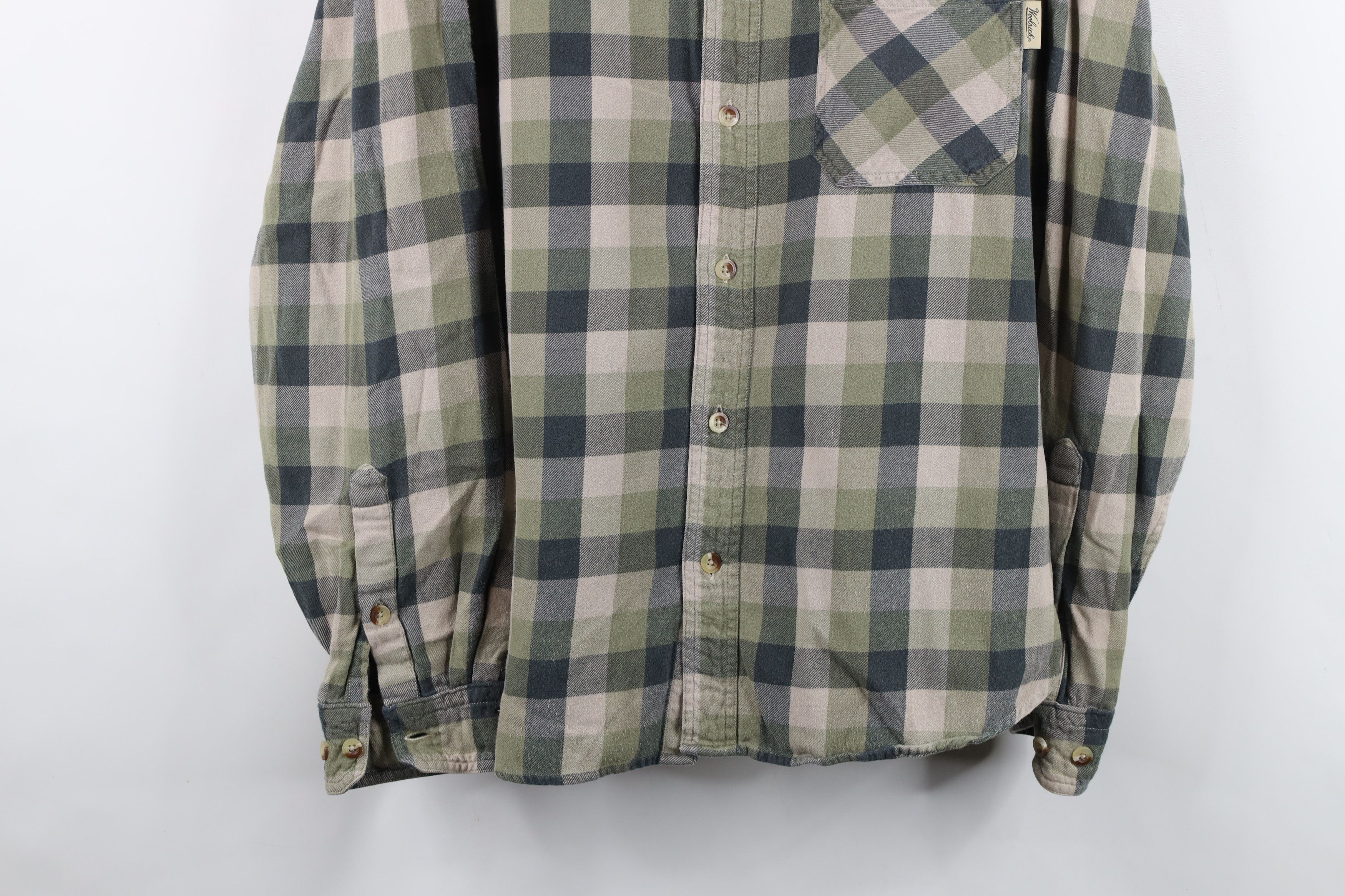 Woolrich Woolen Mills Vintage Woolrich Spell Flannel Collared Button Down Shirt Size US XL / EU 56 / 4 - 3 Thumbnail