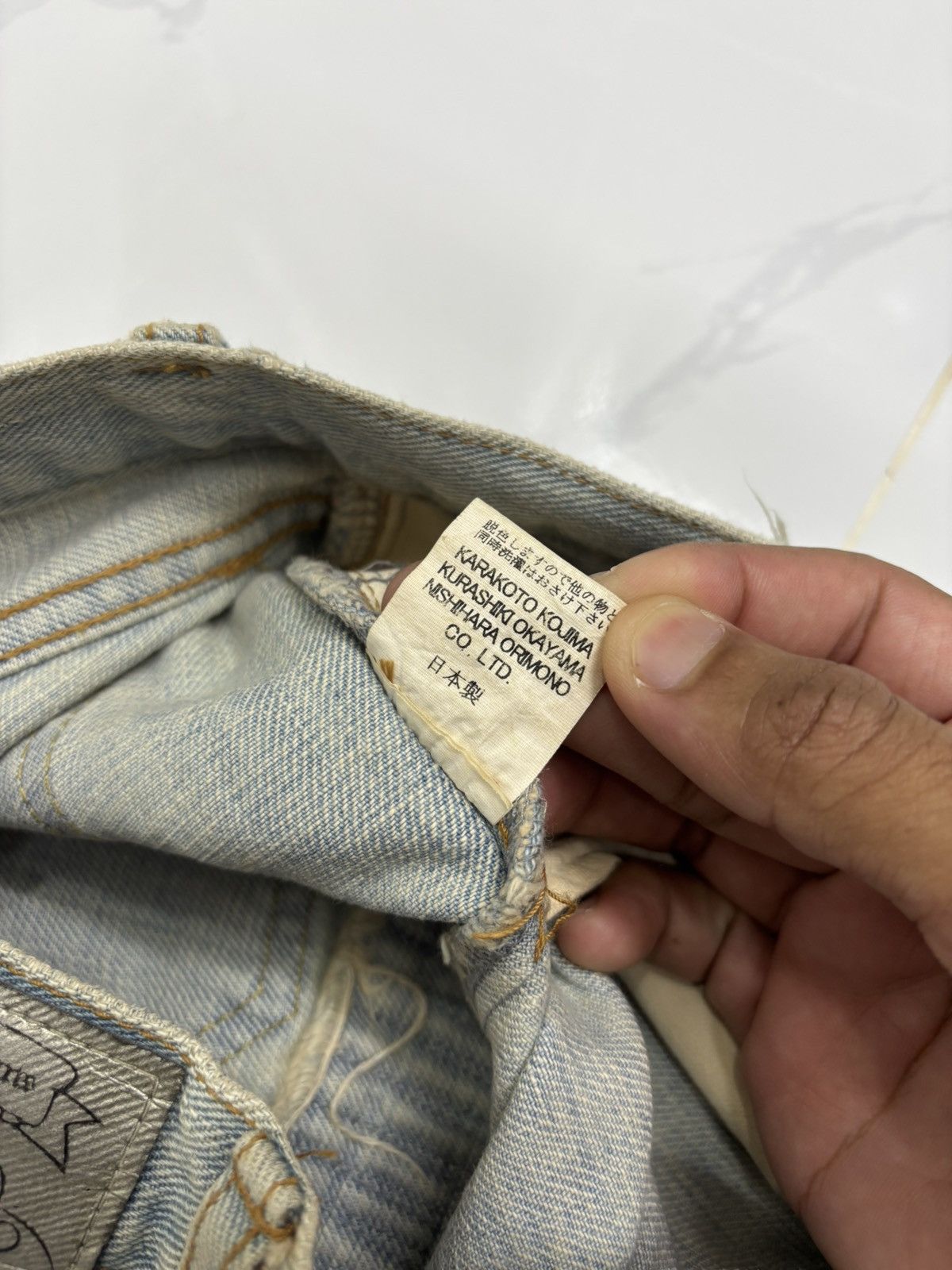If Six Was Nine Flare Jeans Low Rise Snatch Jeans Mud Wash Bootcut Denim Size US 30 / EU 46 - 11 Thumbnail
