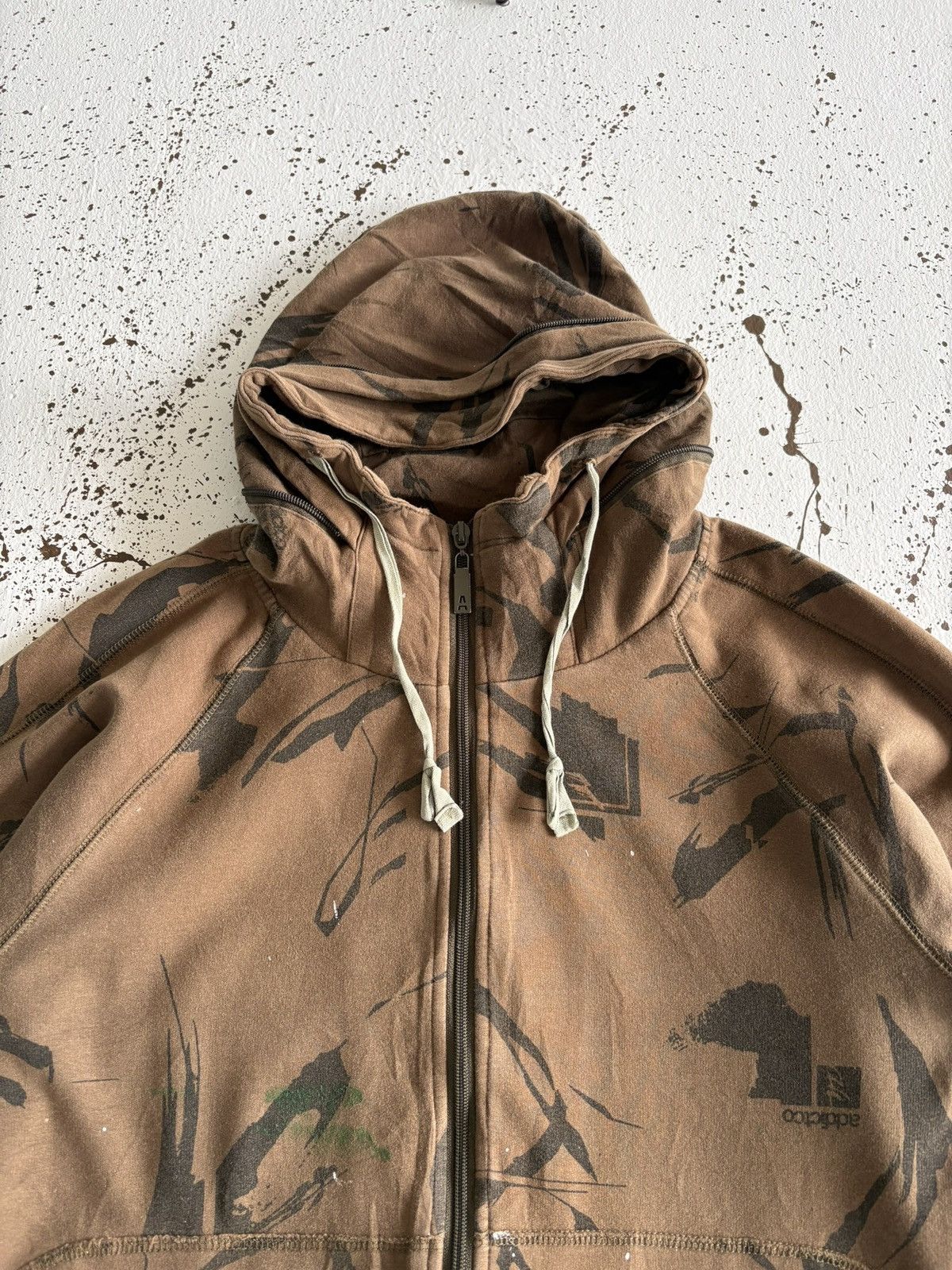 ADDICT Addict Clothing Military Camouflage Khaki Green Keep Hoodie Size US L / EU 52-54 / 3 - 7 Thumbnail
