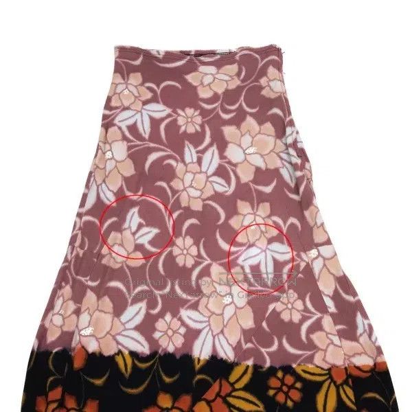 Comme des Garcons Comme Des Garcons size M Red vintage floral half skirt Size 25" / US 0 / IT 36 - 5 Thumbnail