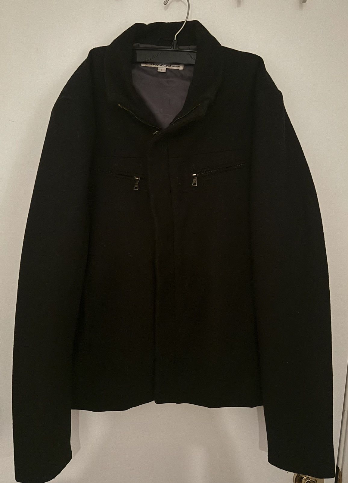 Kenneth Cole Kenneth Cole Wool Zip Up Coat Size US L / EU 52-54 / 3 - 1 Thumbnail