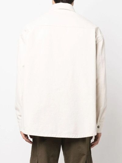 424 o1mle0424 Denim Shirt in White Size US M / EU 48-50 / 2 - 3 Thumbnail