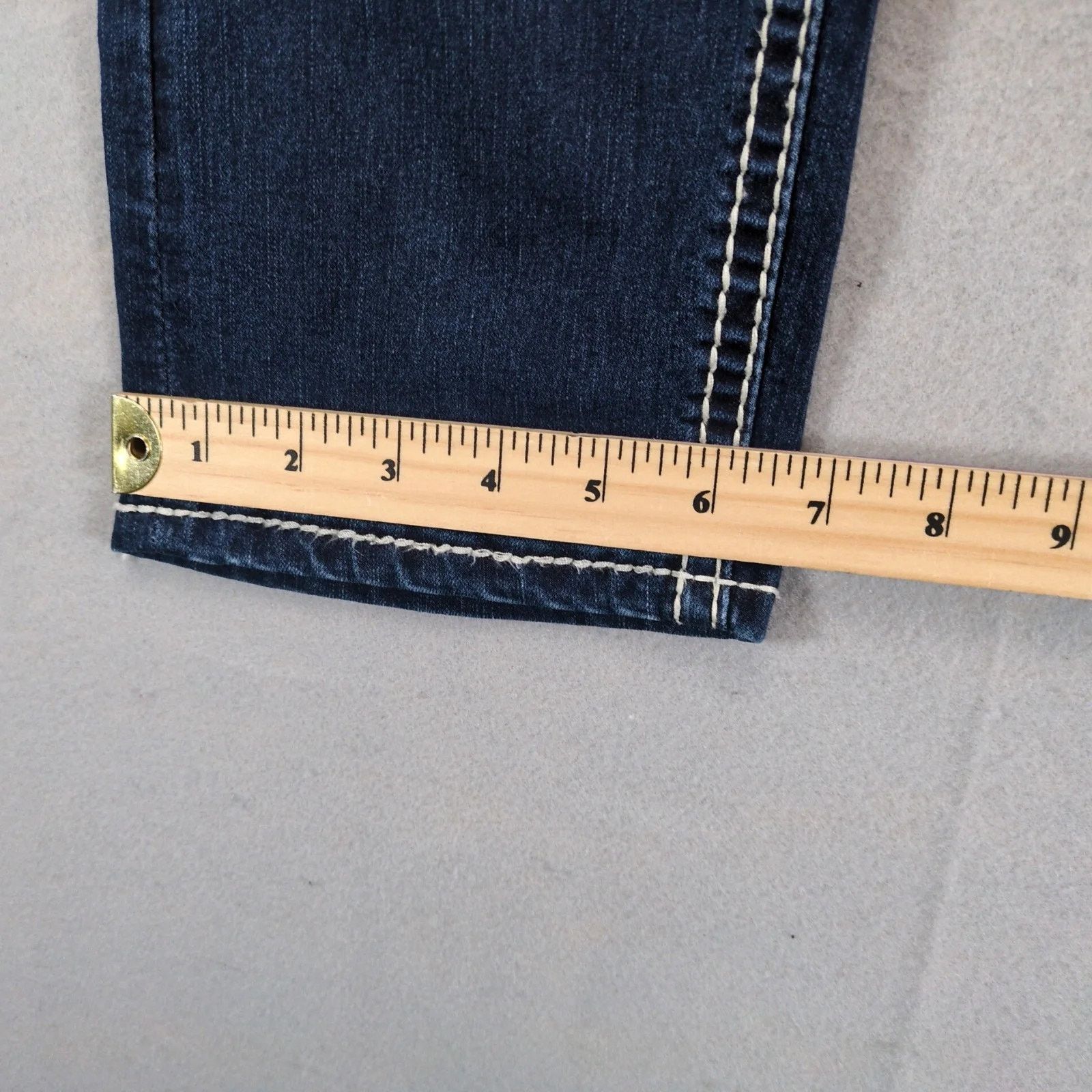 Other ND Weekend Embellished Crop Jeans Women's 6 Low Rise 30x23" Size 28" / US 6 / IT 42 - 10 Thumbnail