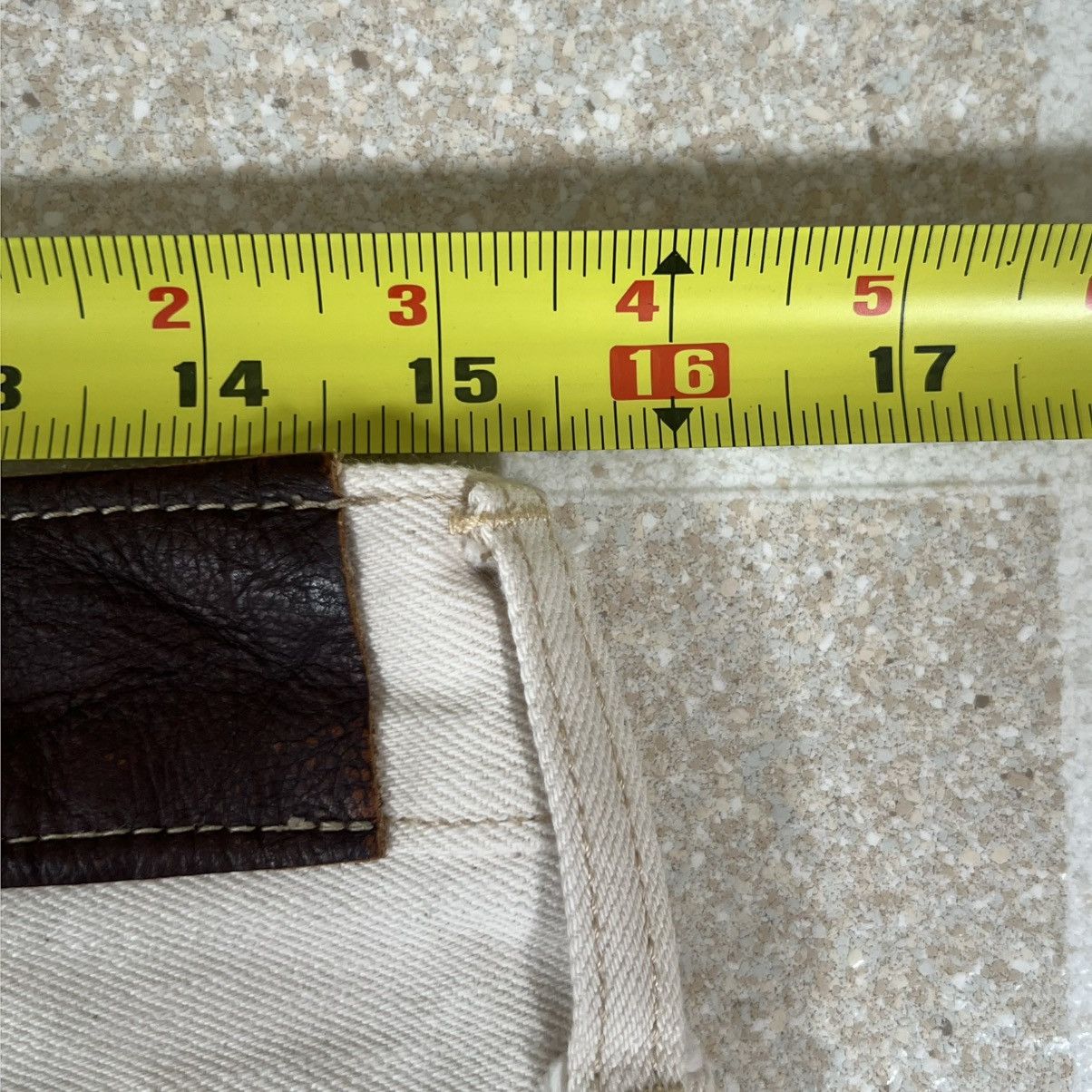 J.Crew J Crew 770 Jeans 30X29 White Selvedge Denim Button Fly Size US 30 / EU 46 - 9 Thumbnail