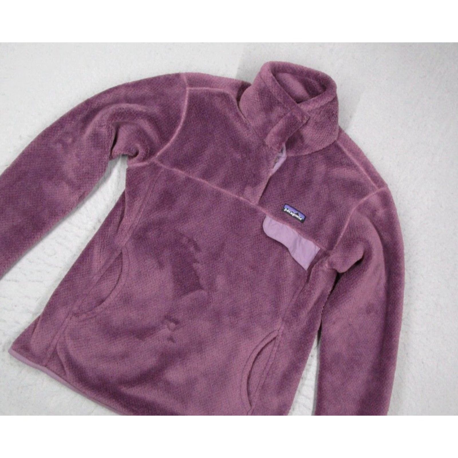 Patagonia PATAGONIA Jacket Women M Purple ReTool Snap T Fleece Outdoor Work Size M / US 6-8 / IT 42-44 - 2 Thumbnail