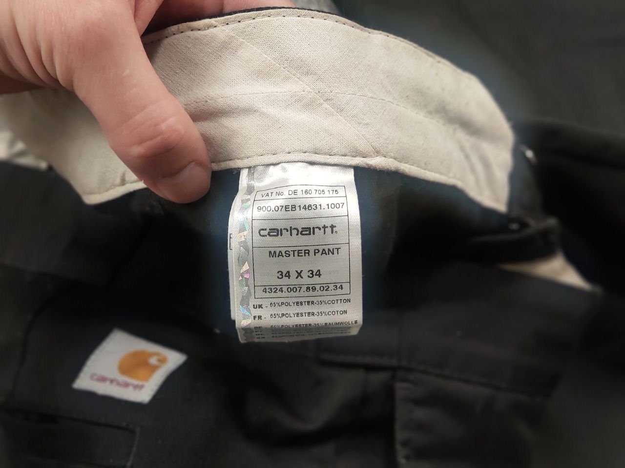 Carhartt Vintage Carhartt Master Canvas Trouser Loose-fitting Pants Size US 34 / EU 50 - 10 Thumbnail