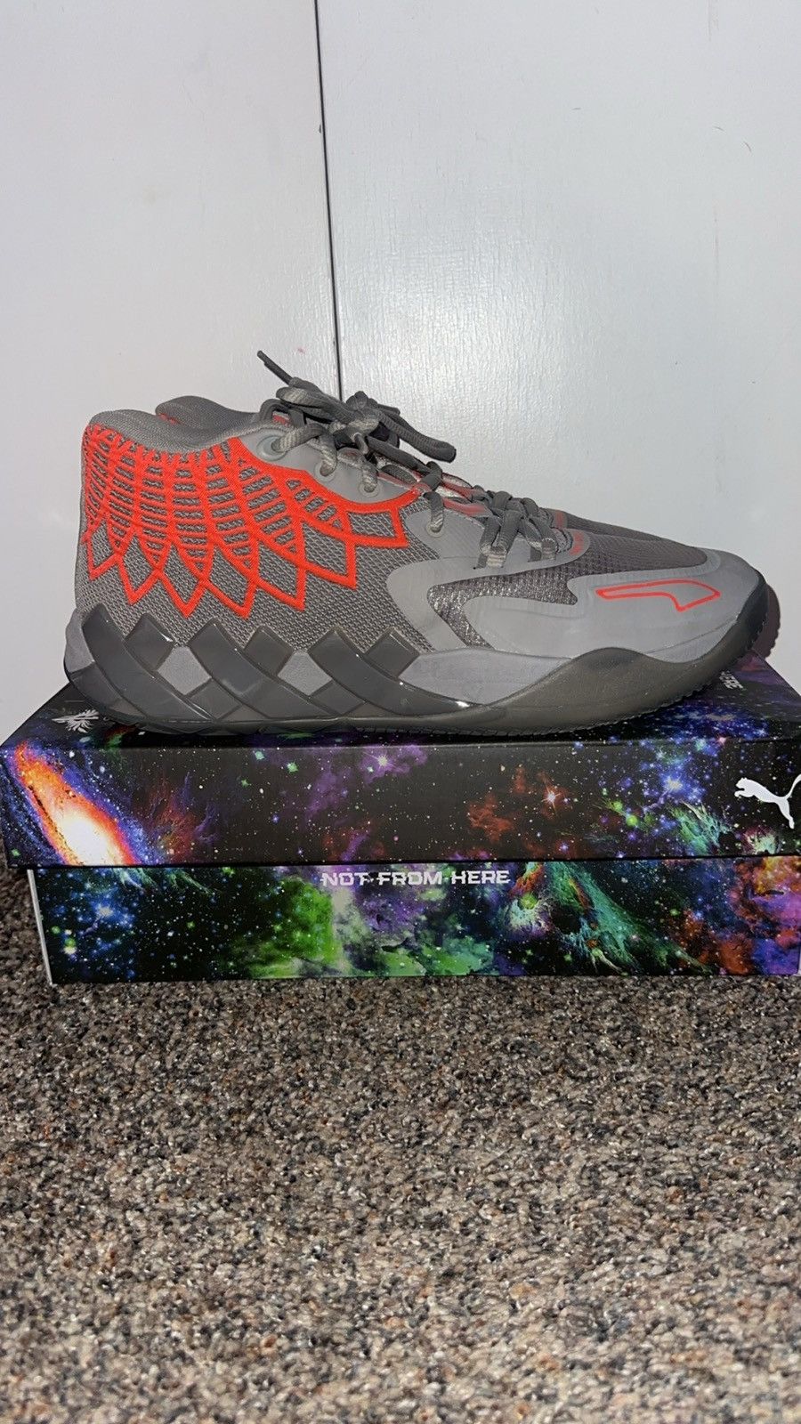 Puma Puma LaMelo Ball MB.01 Rock Ridge Red Blast Size US 10.5 / EU 43-44 - 1 Thumbnail