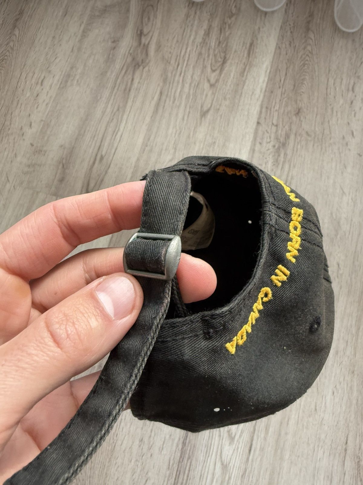 Dsquared2 Dsquared2 Black Baseball Cap AUTHENTIC distressed sun faded Size ONE SIZE - 19 Thumbnail