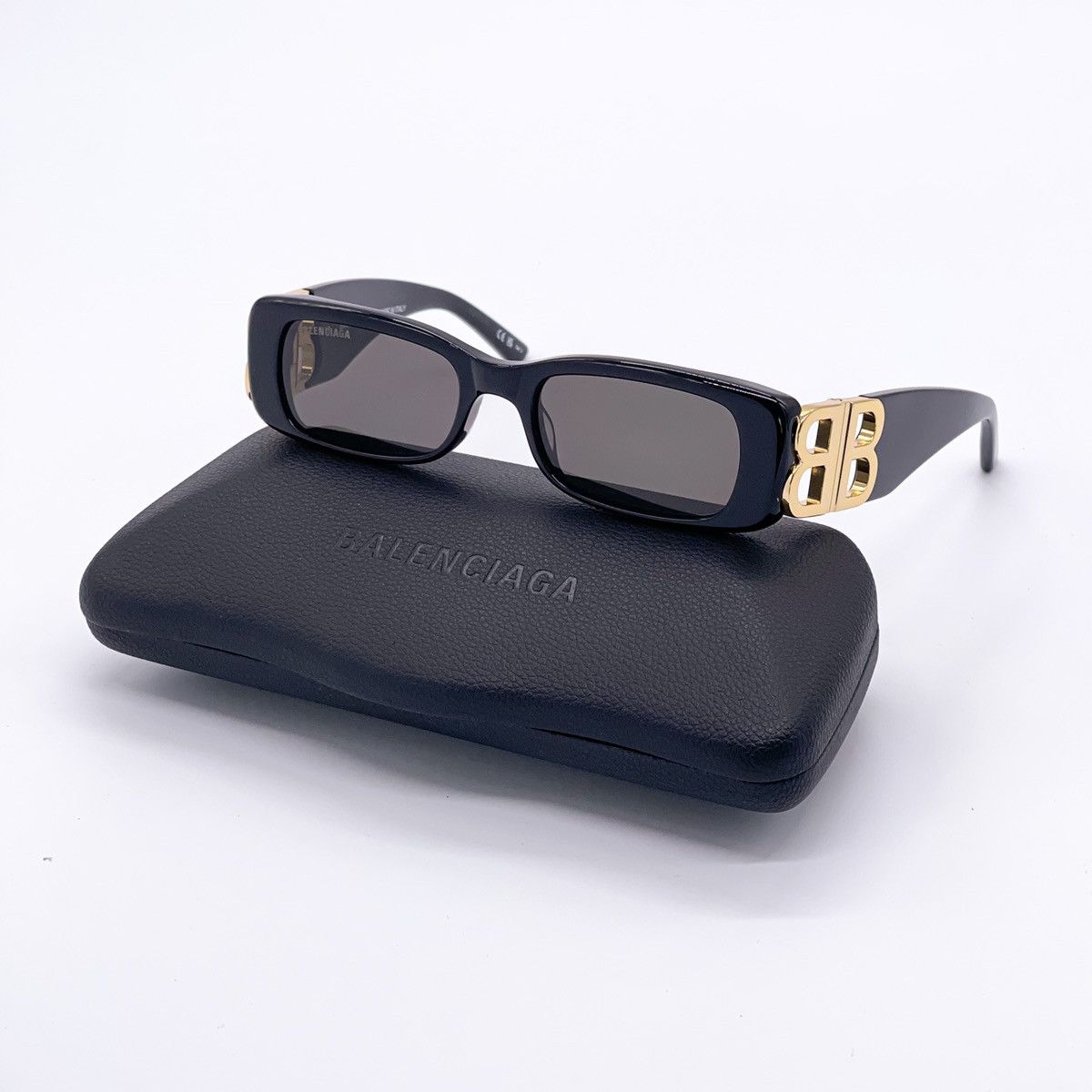image of New Balenciaga Sunglasses Bb0096S 001 Black Women Sunglasses