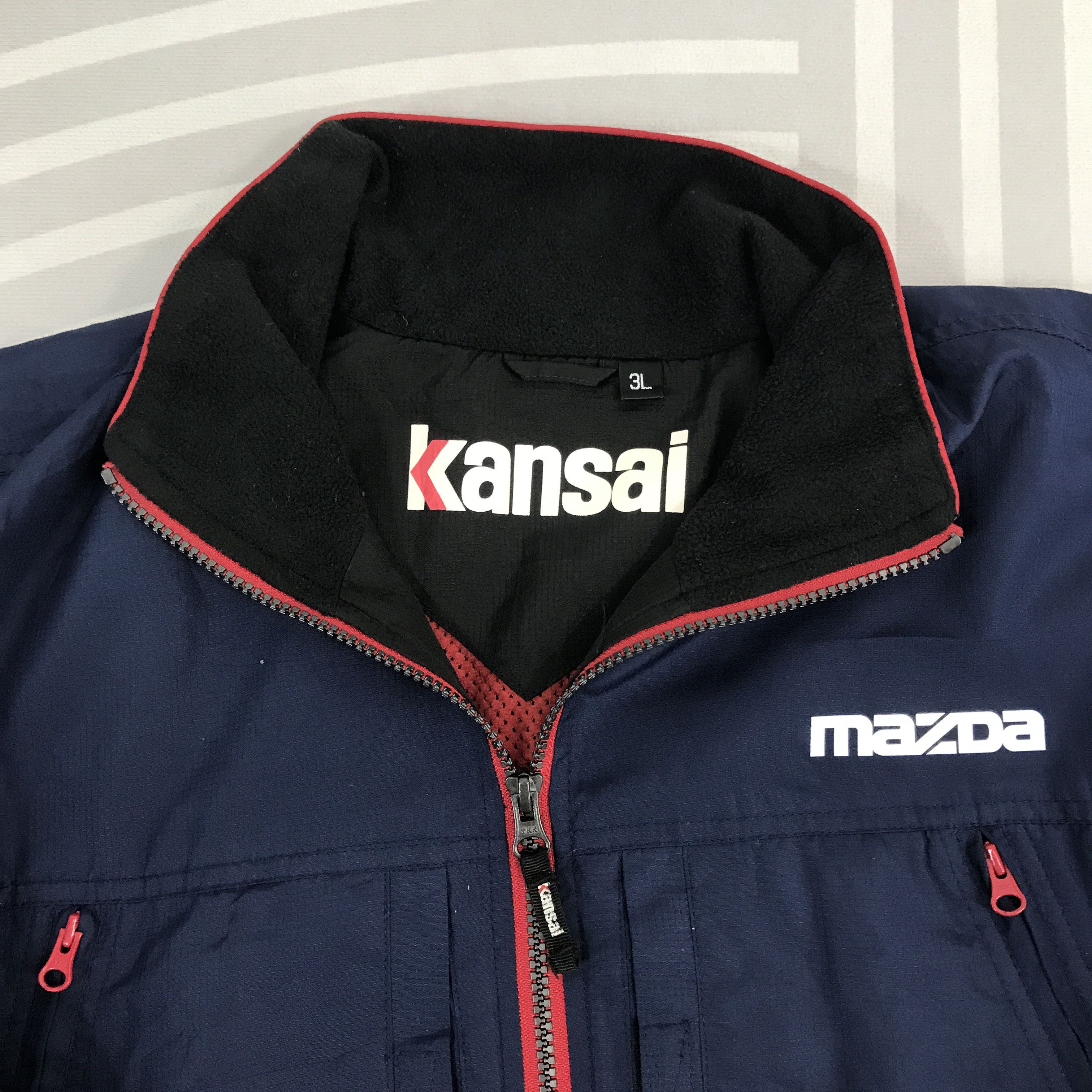 Kansai Yamamoto × Vintage Vintage kansai x Mazda Racing motorsport Jacket Size US XL / EU 56 / 4 - 8 Thumbnail