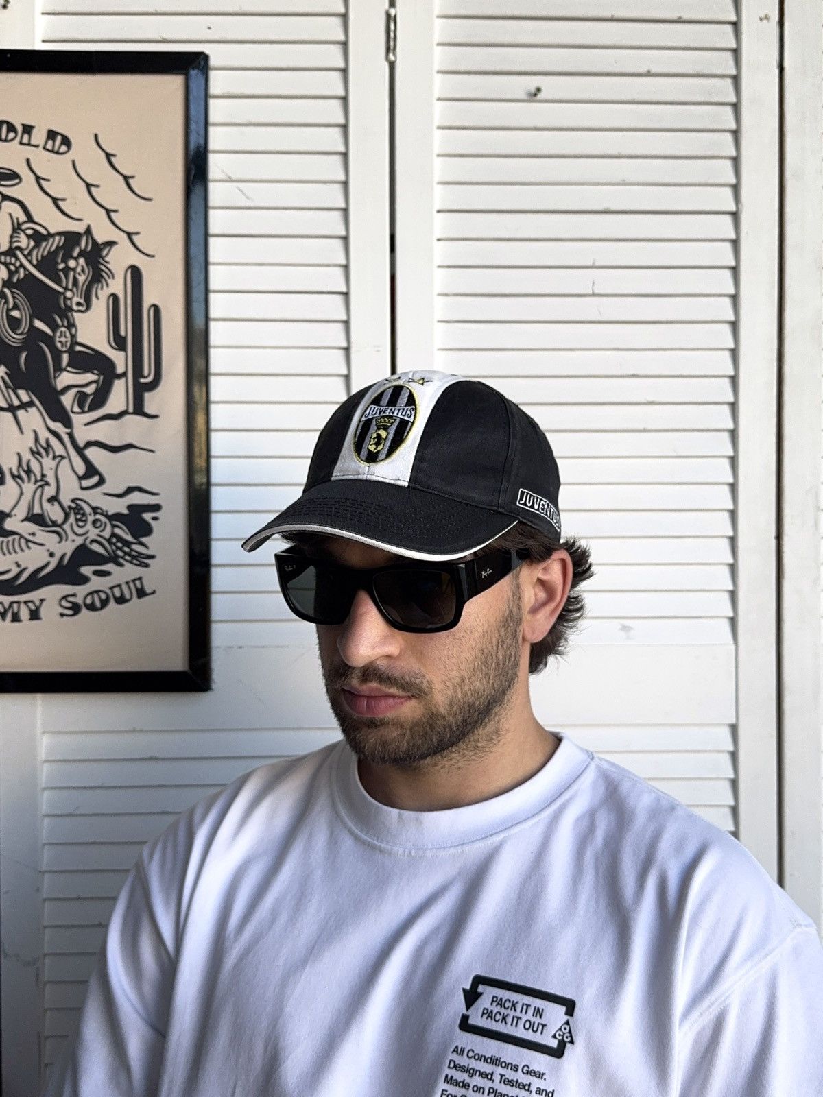 Vintage Vintage Juventus FC Official Soccer Hat Cap Size ONE SIZE - 1 Thumbnail