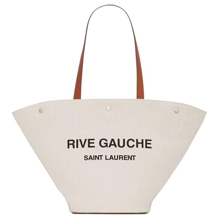 Saint Laurent Paris o1bcso1str1225 Size: OS/Rive Gauche Shopping in White Size ONE SIZE - 1 Preview