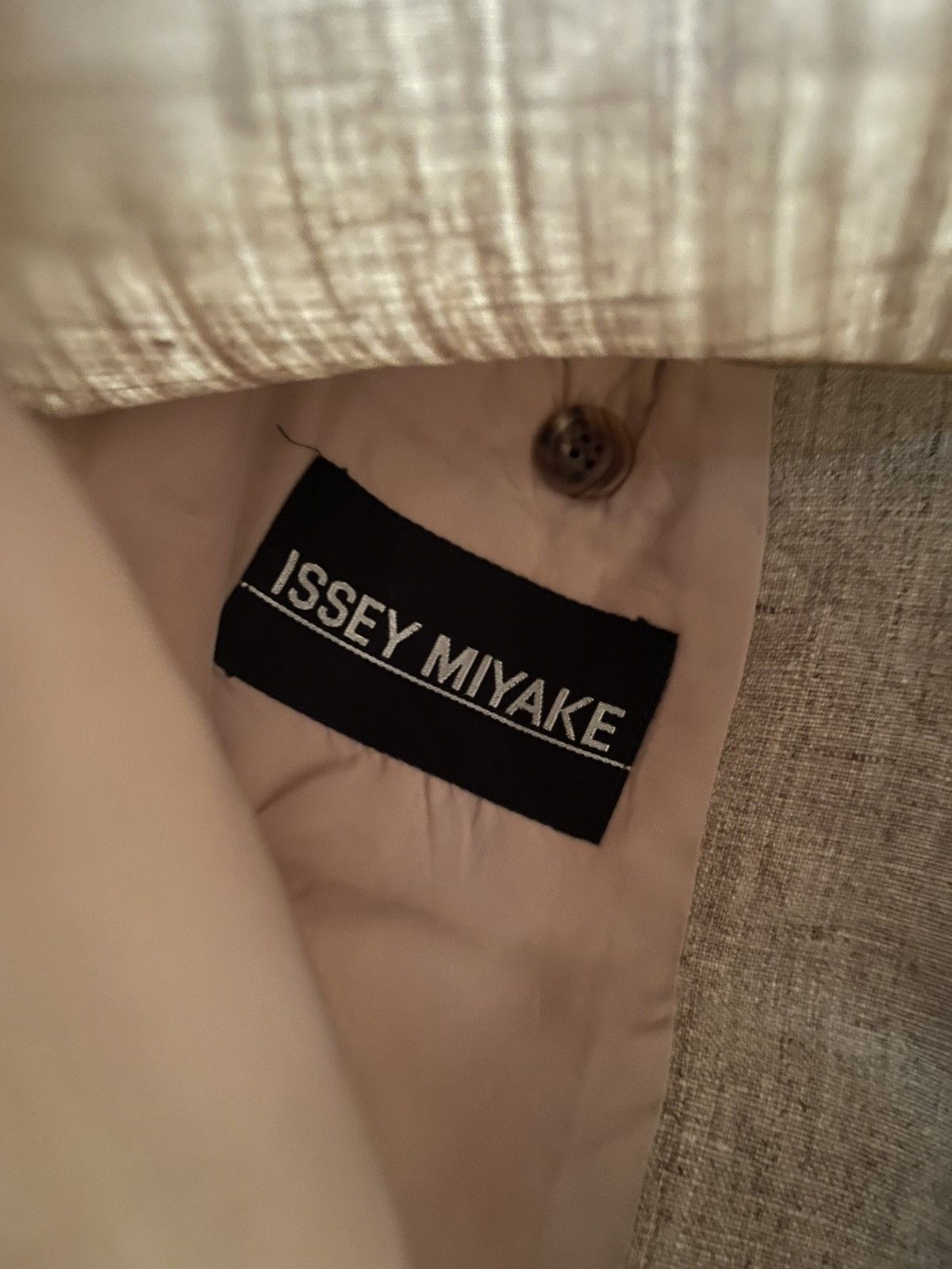 Issey Miyake Issey Miyake Linen Jacket Mandarin Collar 3 Pocket Size US M / EU 48-50 / 2 - 7 Thumbnail