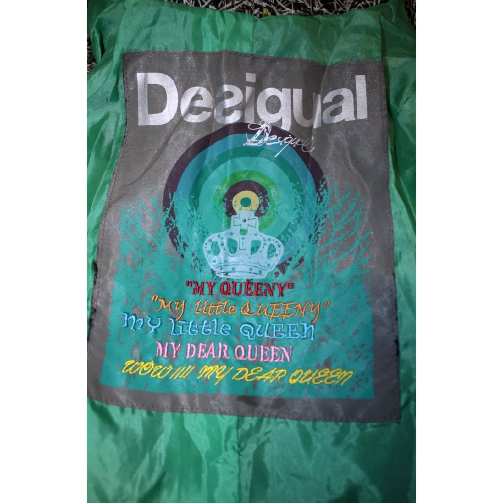 Desigual Desigual Coat Womens Multicoloured XS Size XS / US 0-2 / IT 36-38 - 7 Thumbnail